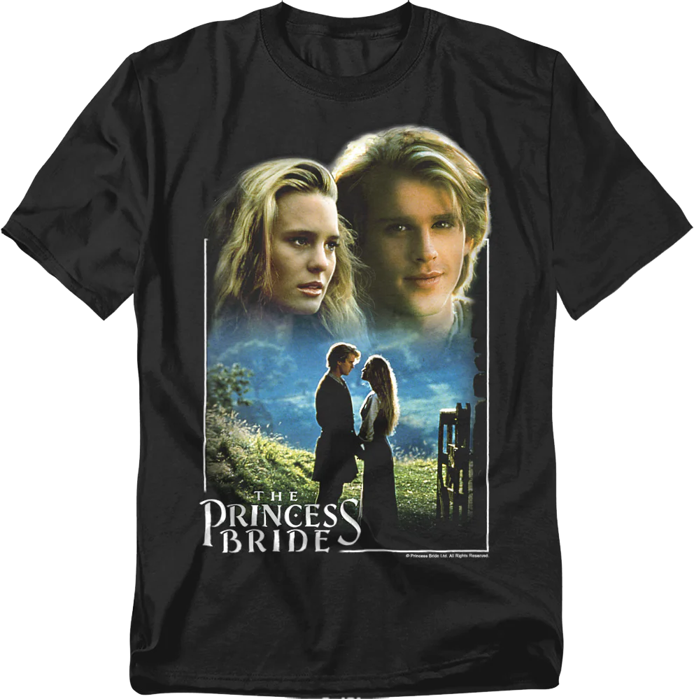 Buttercup & Westley Poster Princess Bride T-Shirt