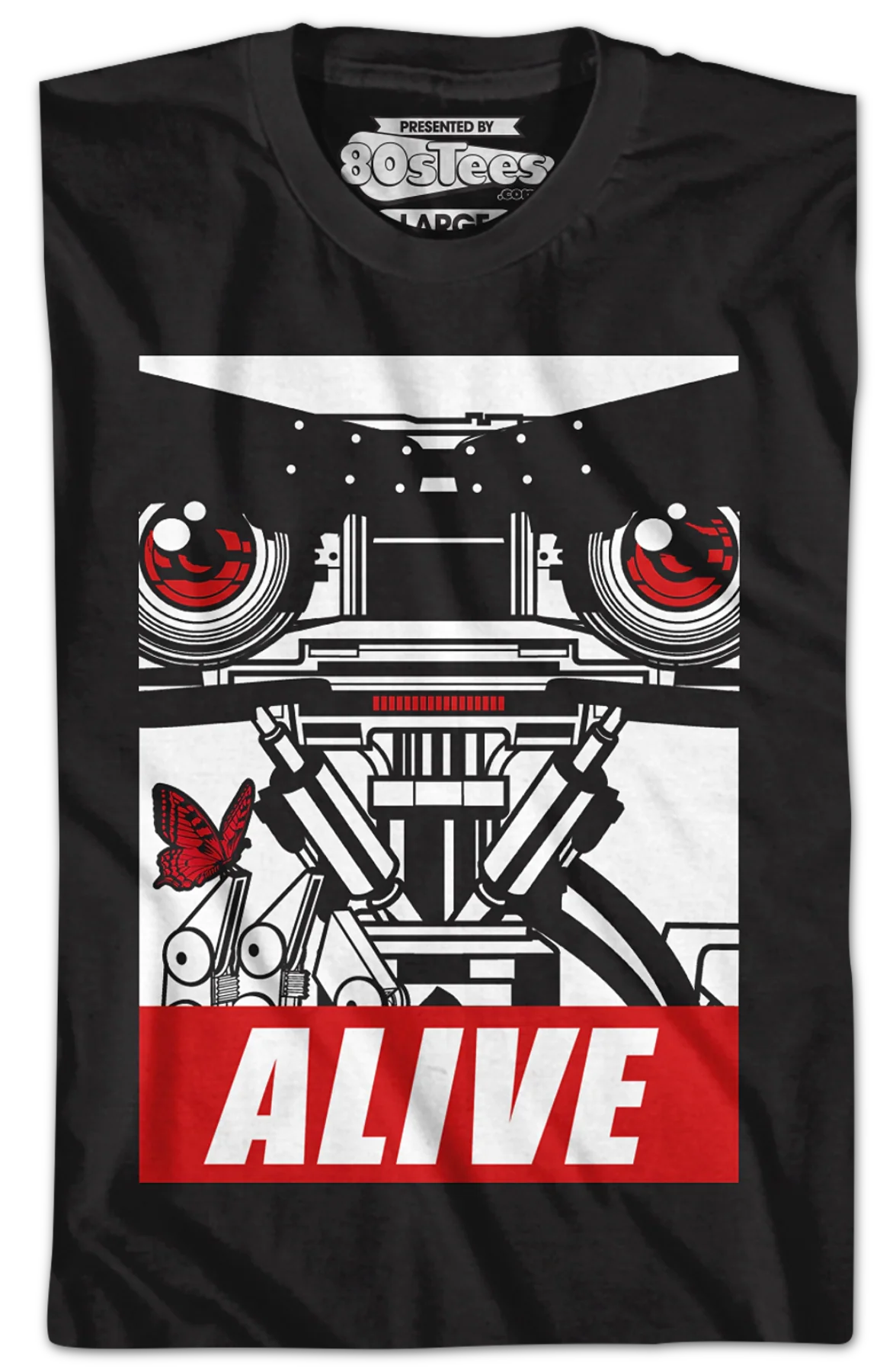 Butterfly Alive Short Circuit T-Shirt - Image 2