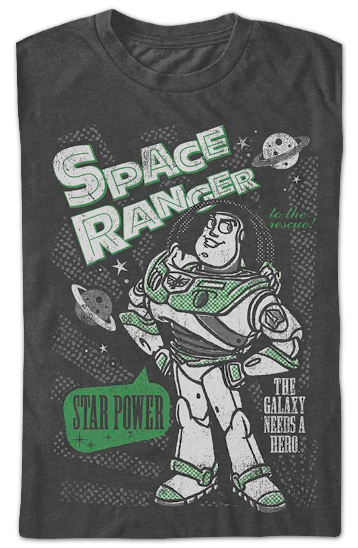 Buzz Lightyear Space Ranger Toy Story T-Shirt - Image 2