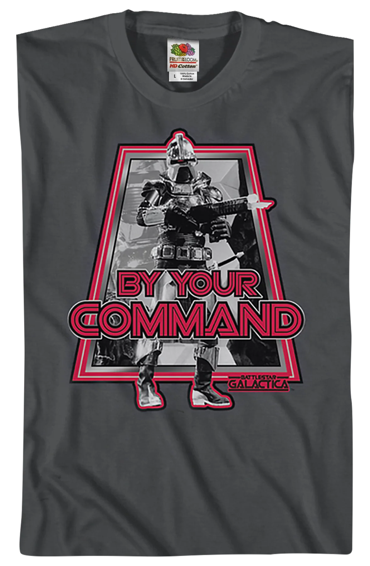 By Your Command Battlestar Galactica T-Shirt - Image 2