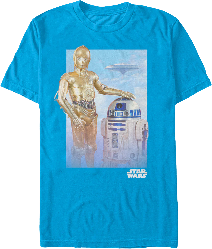 C-3PO and R2-D2 Star Wars T-Shirt