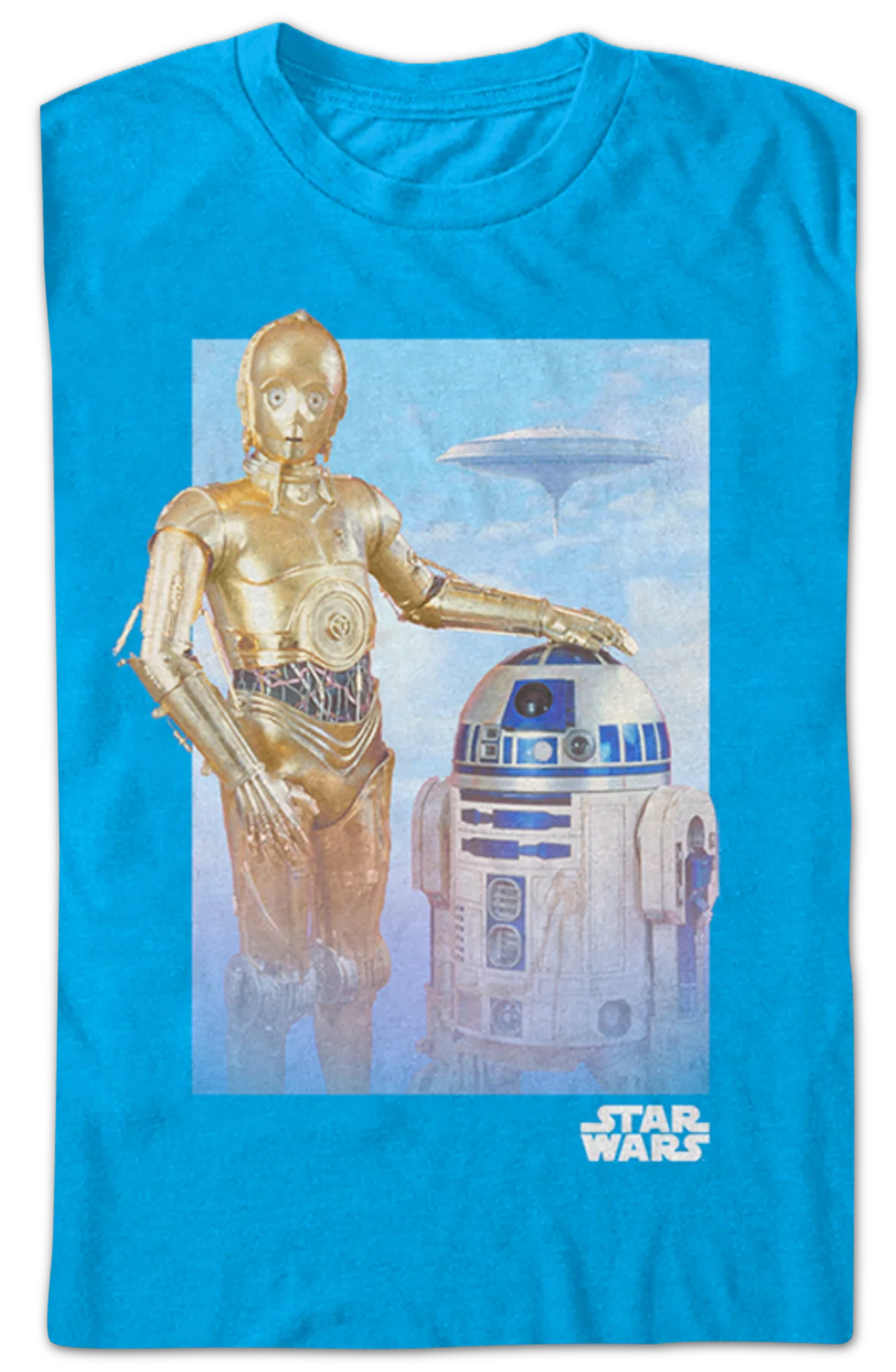 C-3PO and R2-D2 Star Wars T-Shirt - Image 2