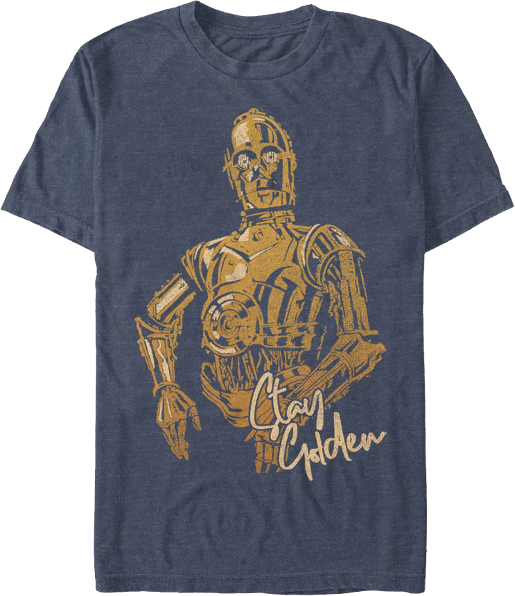 C-3PO Stay Golden Star Wars T-Shirt