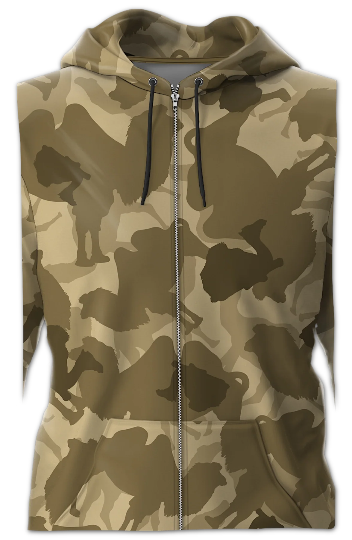 Camel-flage Hoodie - Image 2