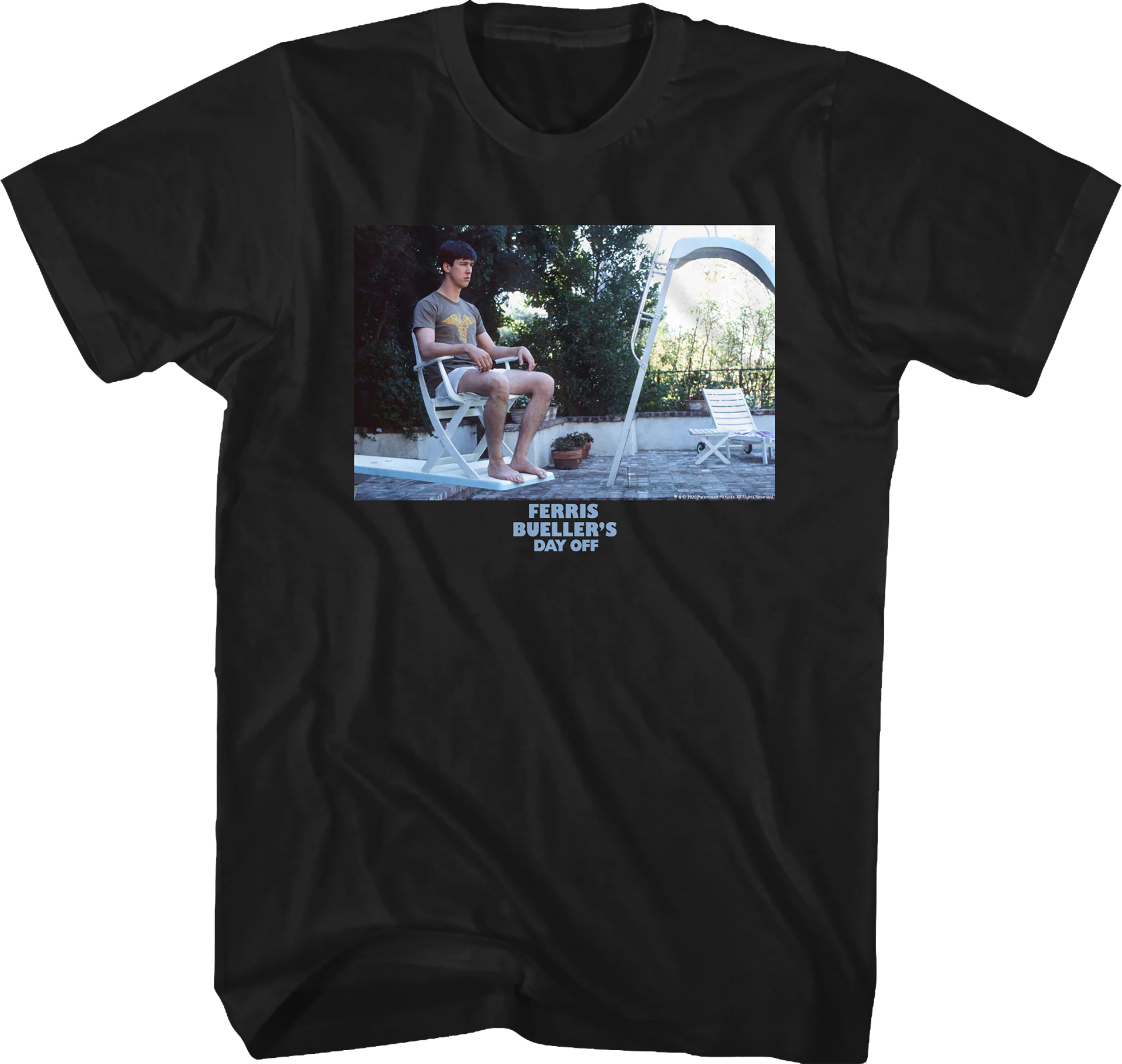 Cameron Poolside Ferris Bueller's Day Off T-Shirt