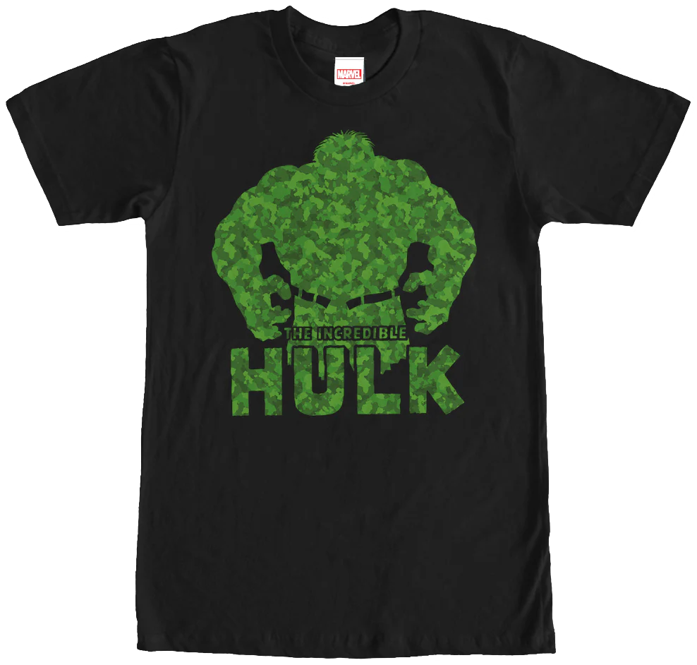 Camouflage Incredible Hulk T-Shirt
