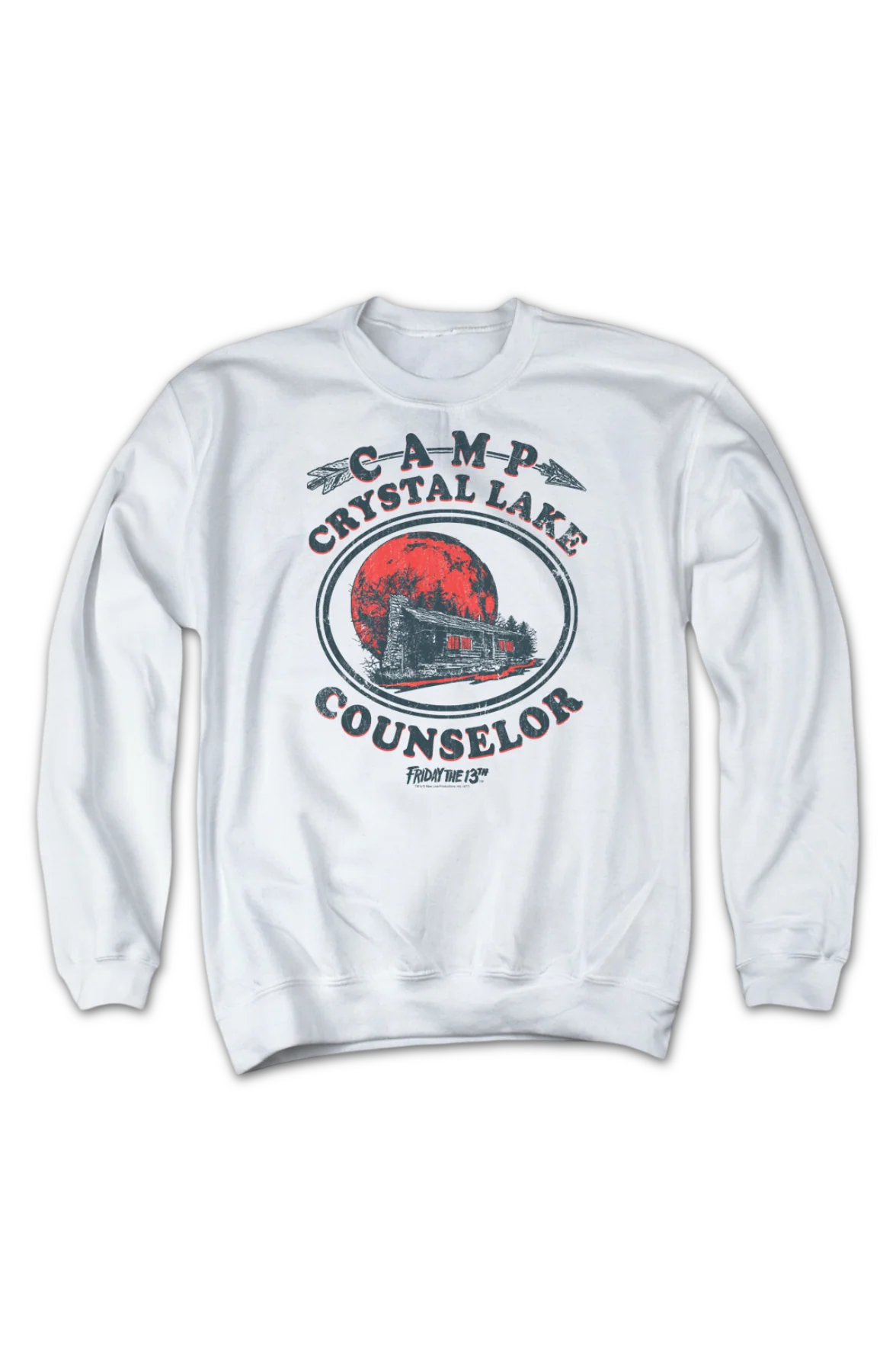 Camp Crystal Lake Counselor Friday the 13th Sweatshirt - Image 2