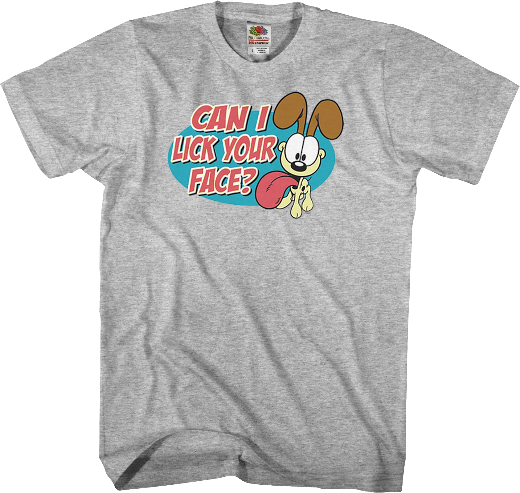 Can I Lick Your Face Garfield T-Shirt