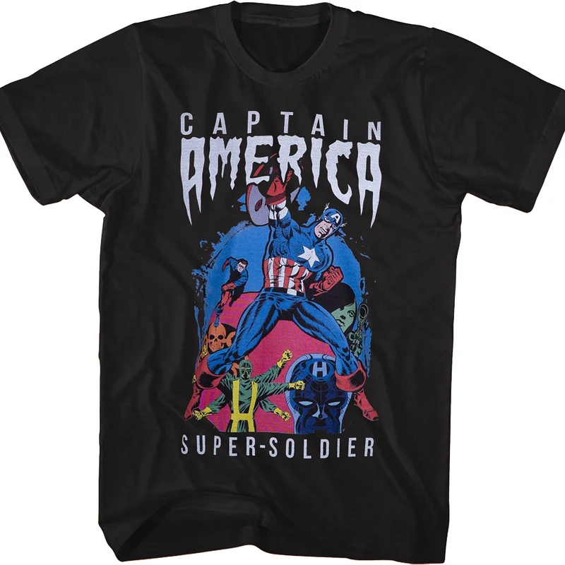 Captain America Super-Soldier Marvel Comics T-Shirt