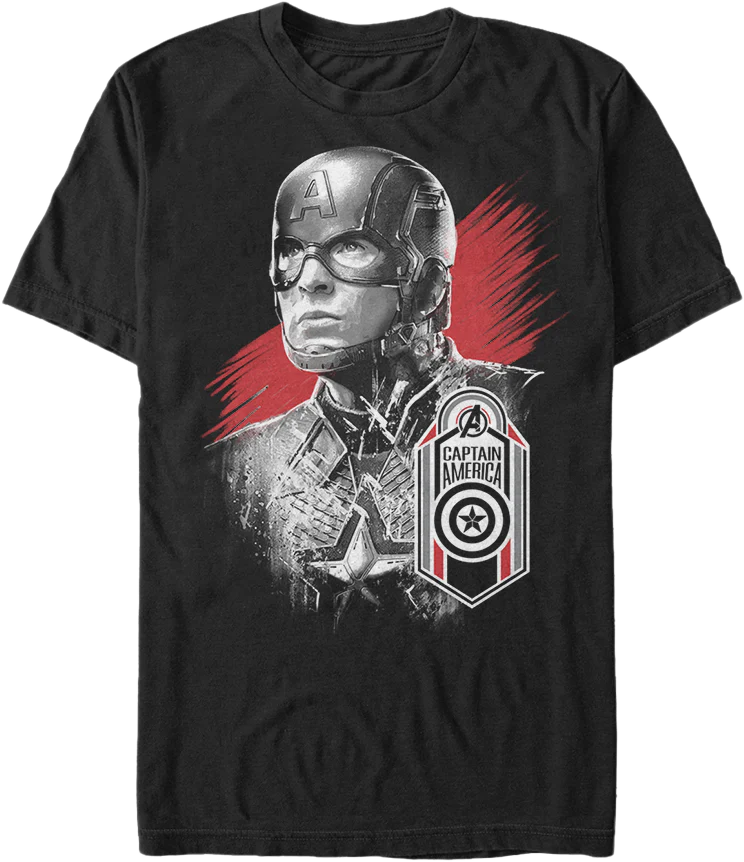 Captain America Tag Avengers Endgame T-Shirt