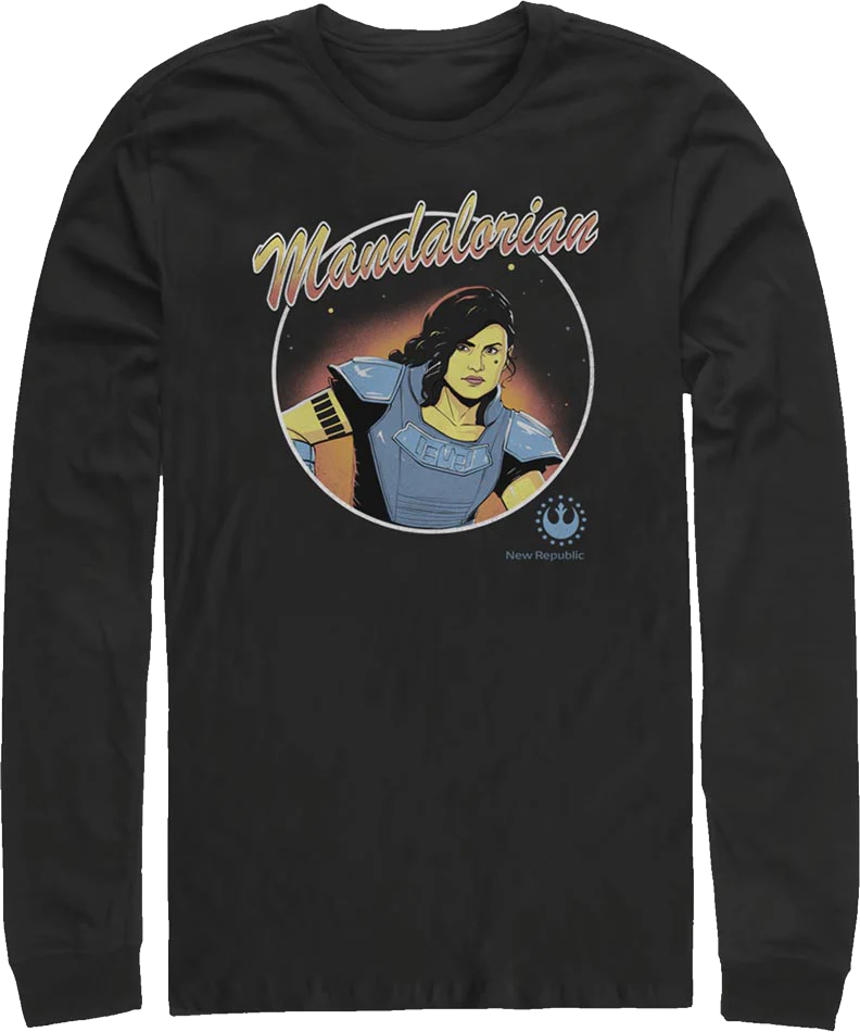 Cara Dune The Mandalorian Star Wars Long Sleeve Shirt