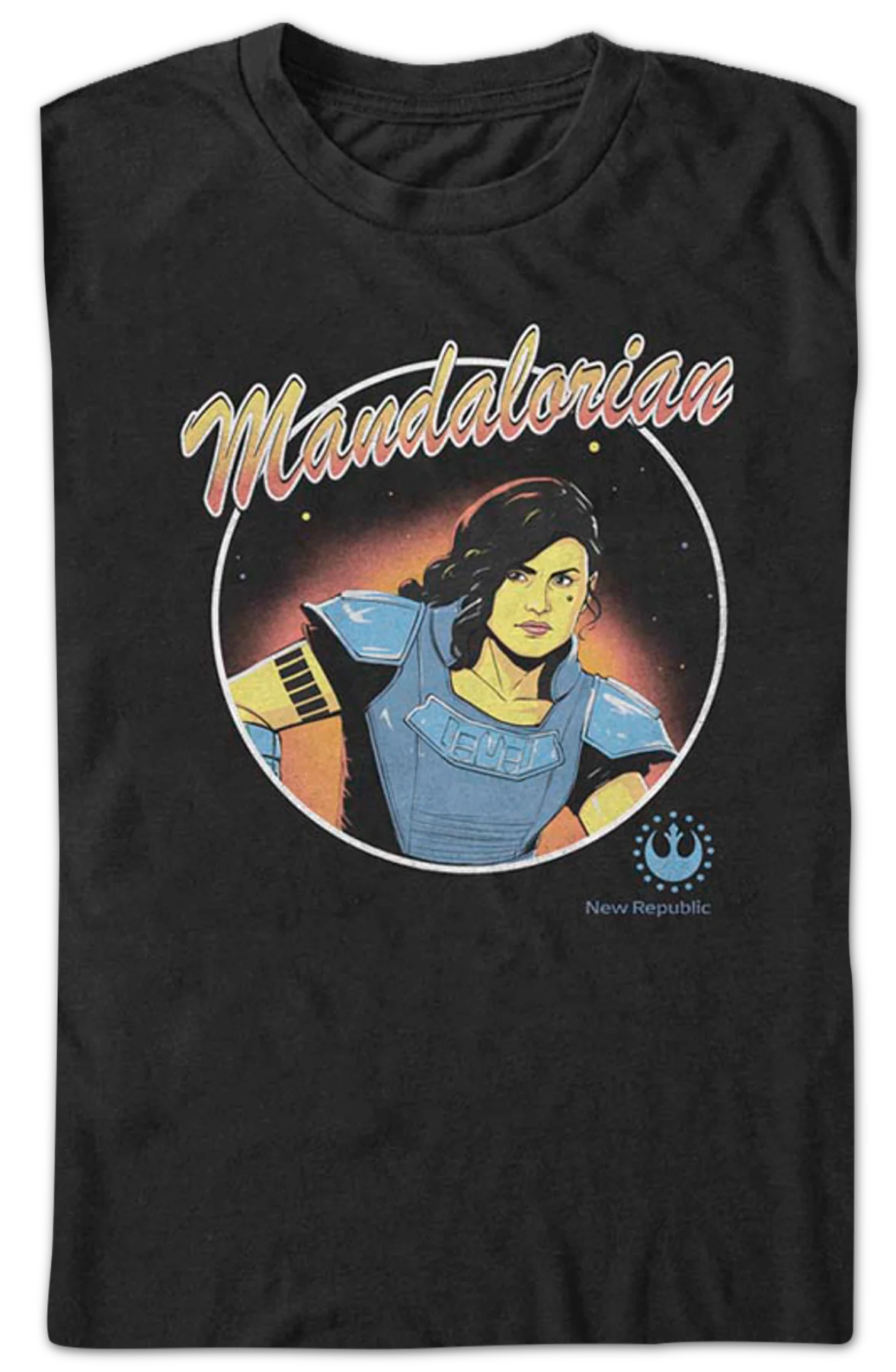 Cara Dune The Mandalorian Star Wars T-Shirt - Image 2