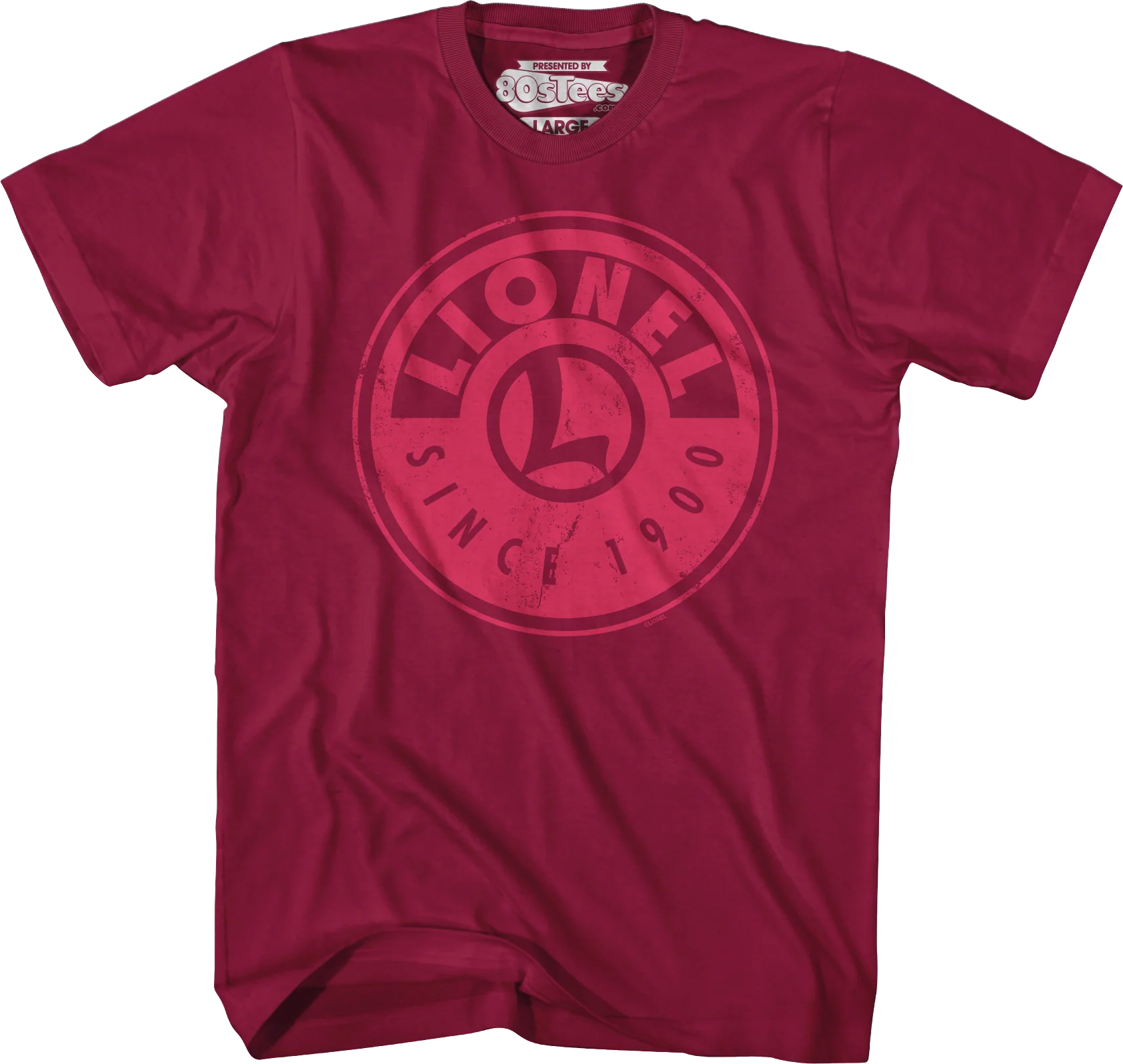 Cardinal Red Logo Lionel Trains T-Shirt