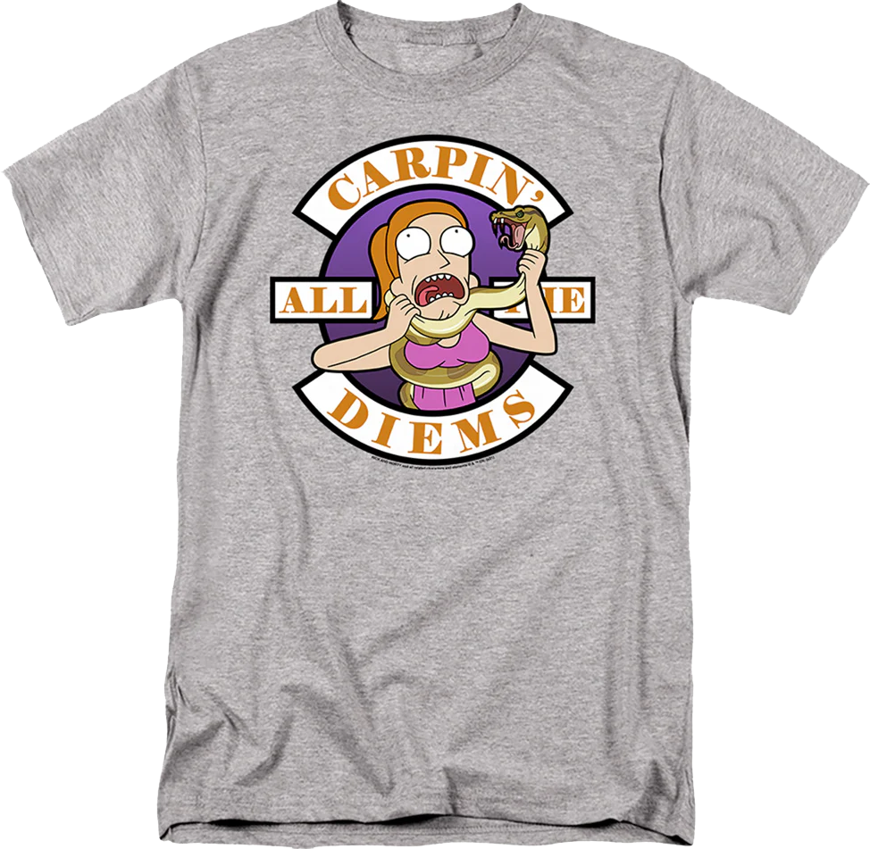 Carpin' All The Diems Rick And Morty T-Shirt