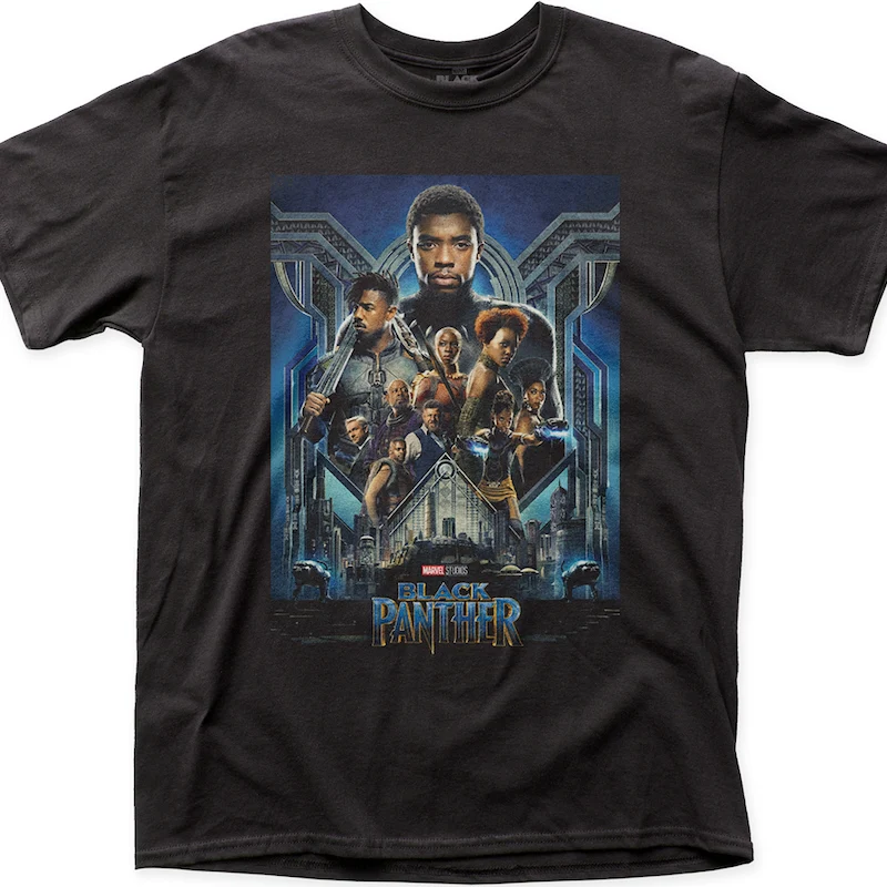 Cast Black Panther T-Shirt