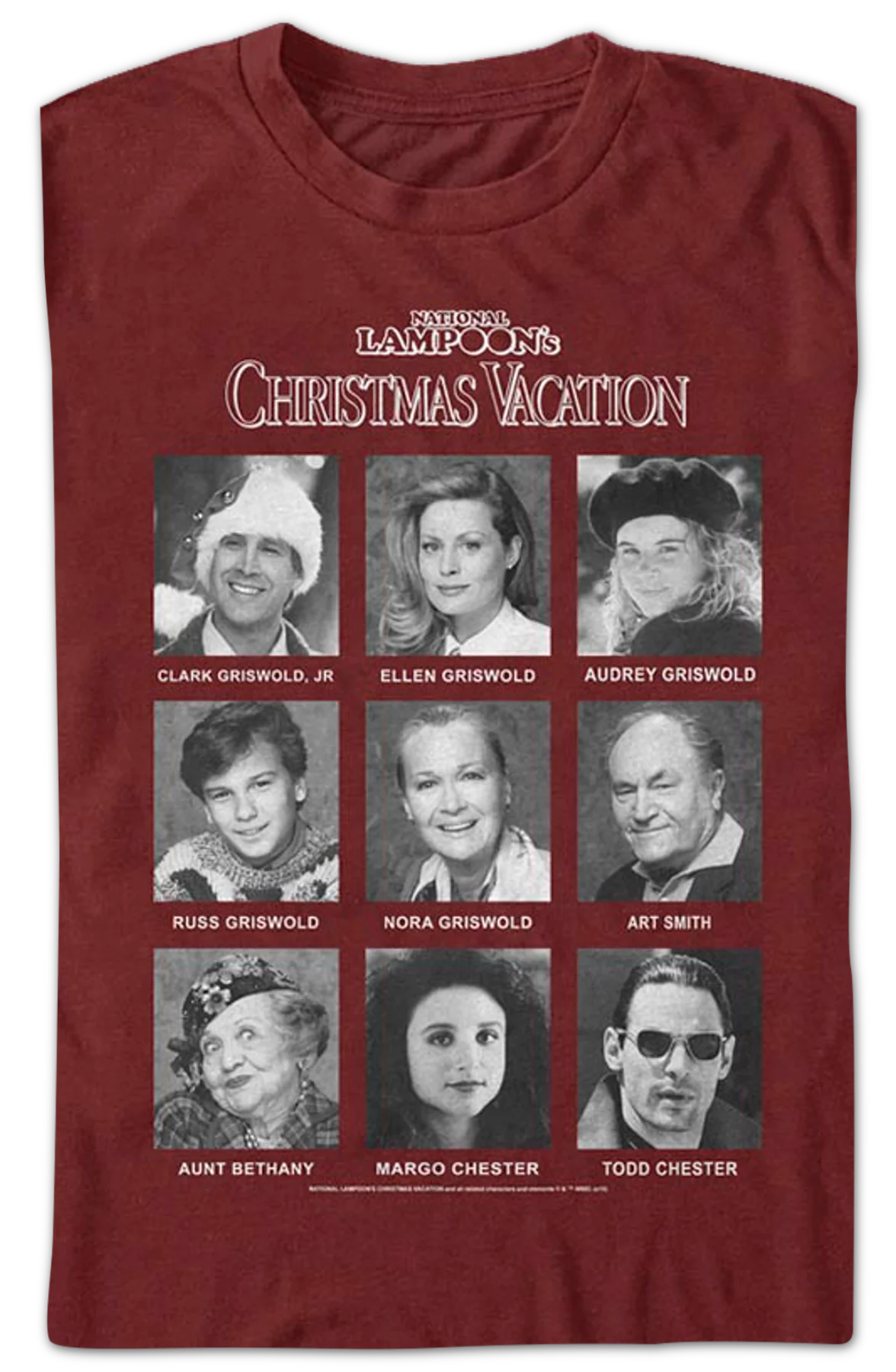 Cast Photos National Lampoon's Christmas Vacation T-Shirt - Image 2