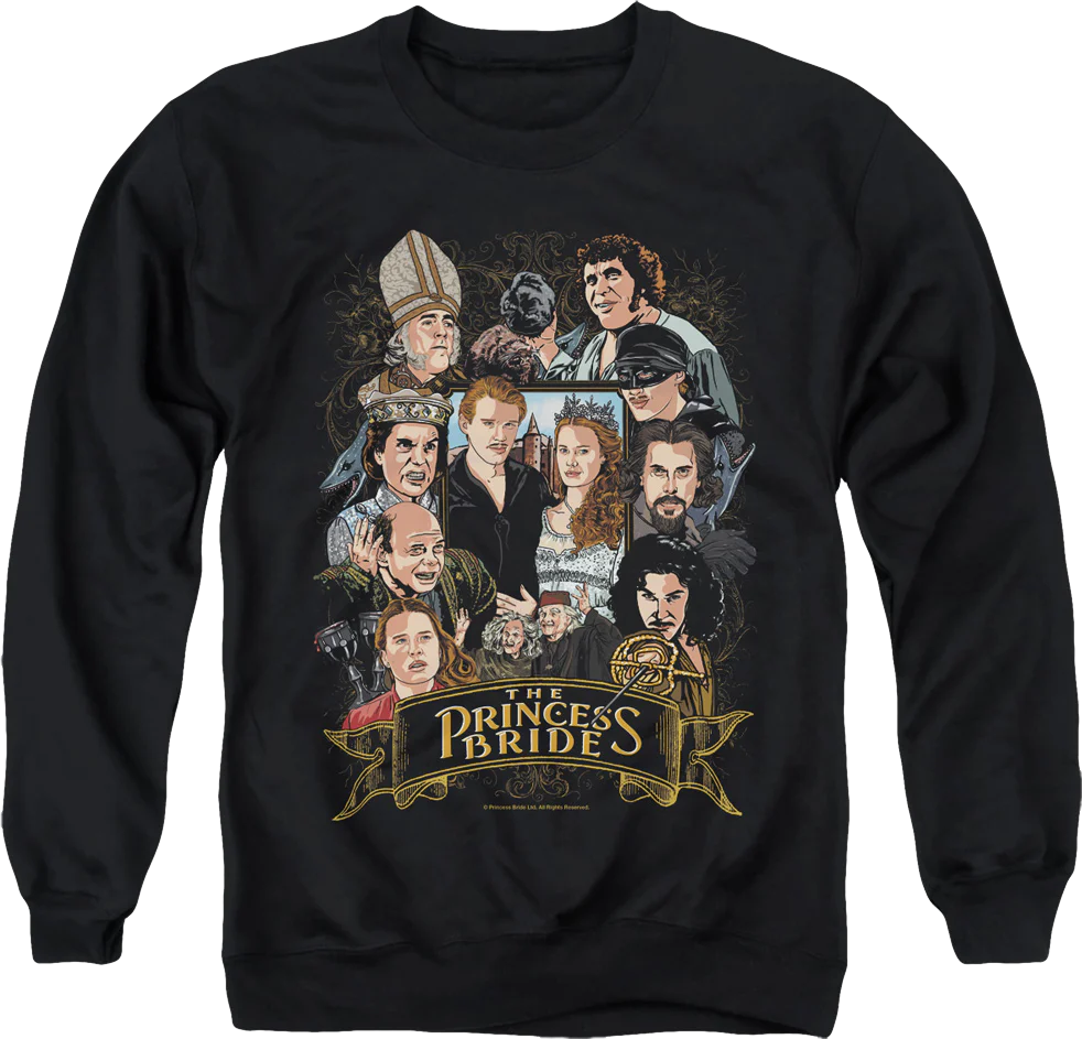 Cast Princess Bride Sweatshirt