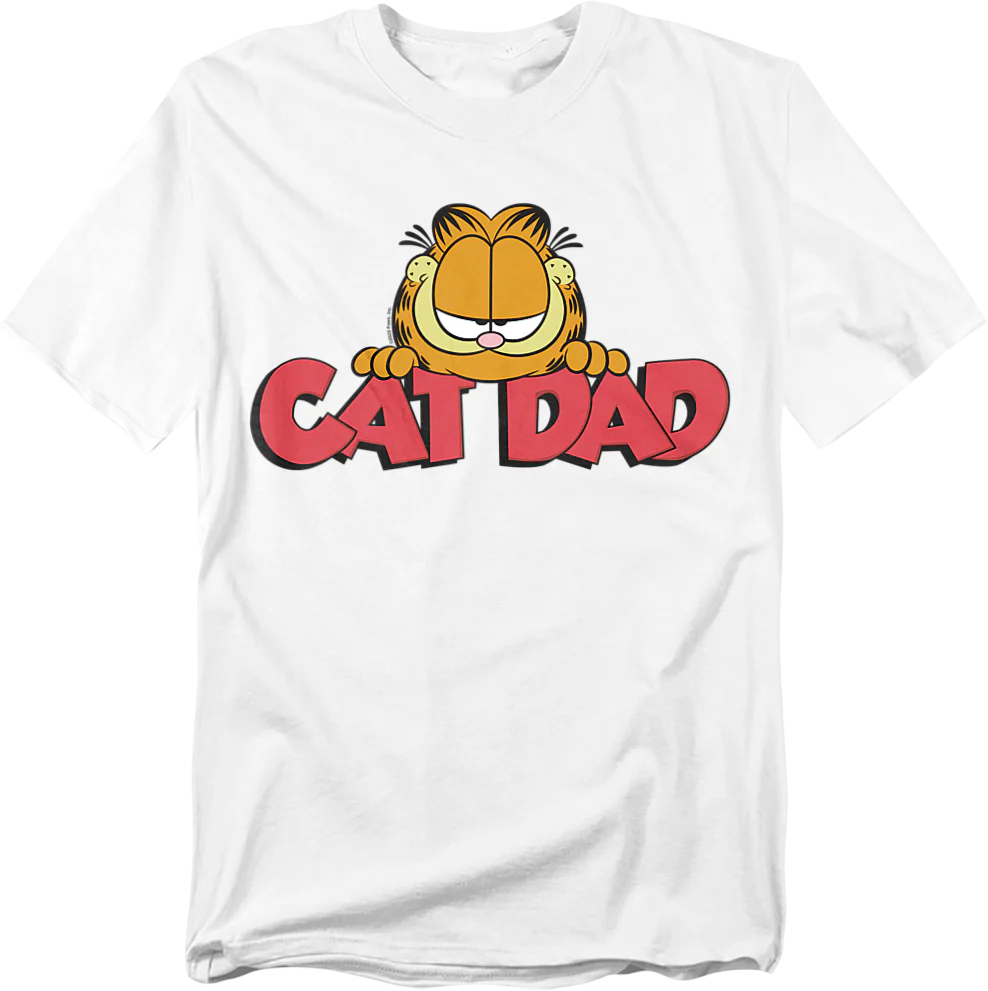 Cat Dad Garfield T-Shirt