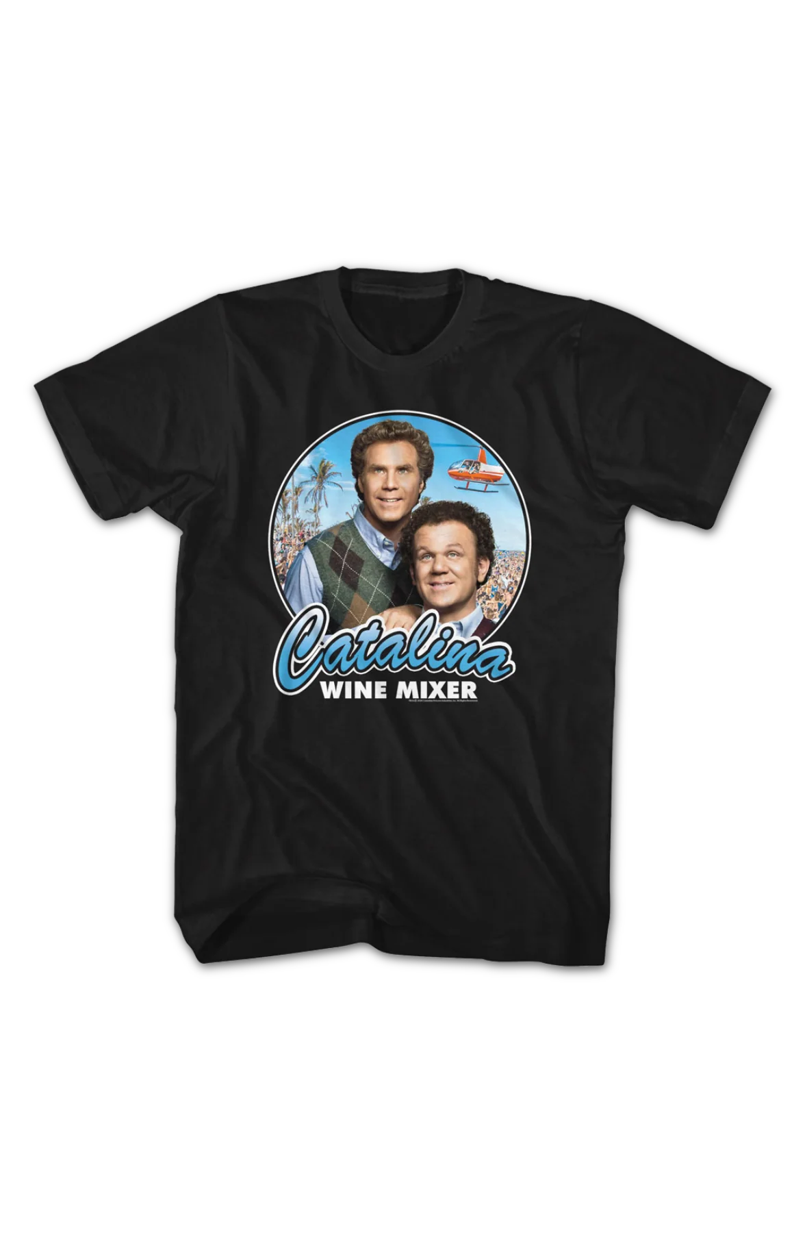 Catalina Wine Mixer Photo Step Brothers T-Shirt - Image 2