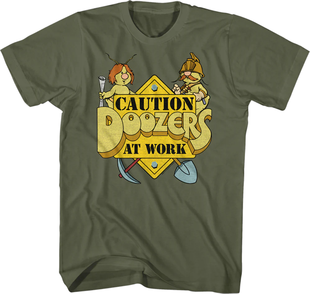 Caution Doozers At Work Fraggle Rock T-Shirt