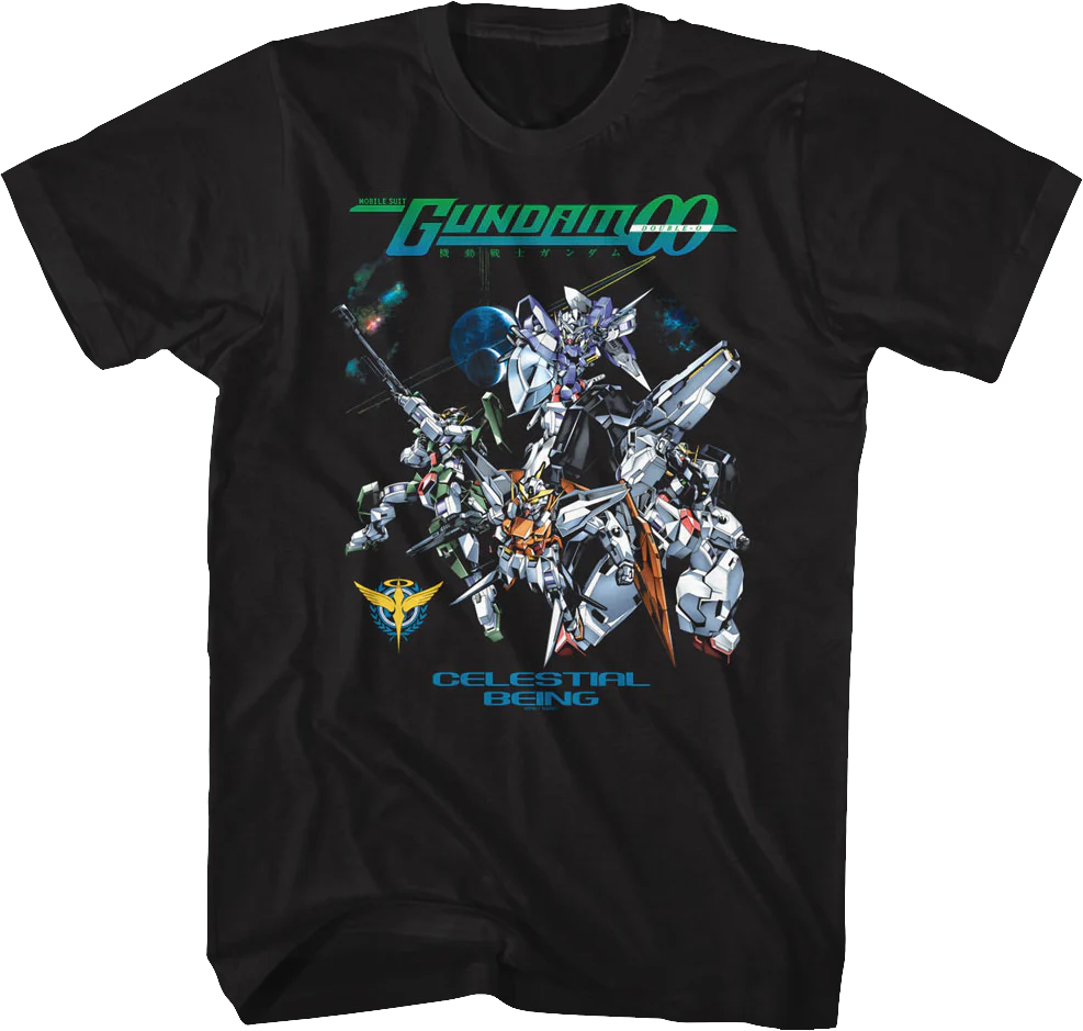 Celestial Being Gundam T-Shirt