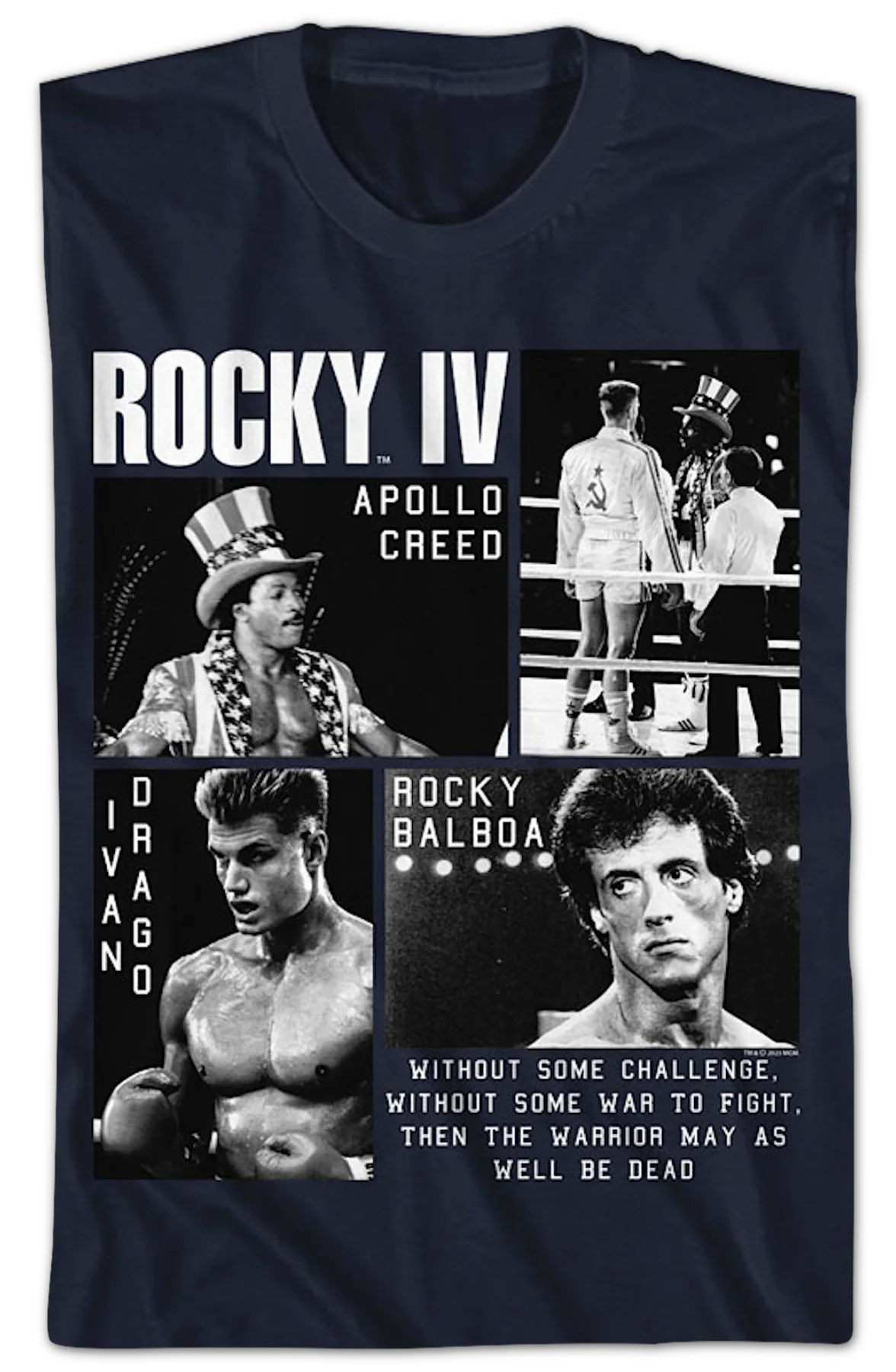 Challenge Collage Rocky IV T-Shirt - Image 2
