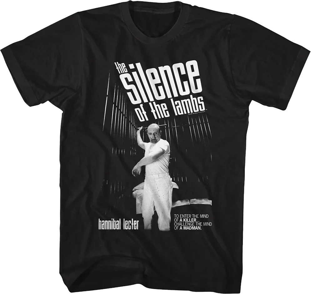 Challenge the Mind of a Madman Silence of the Lambs T-Shirt