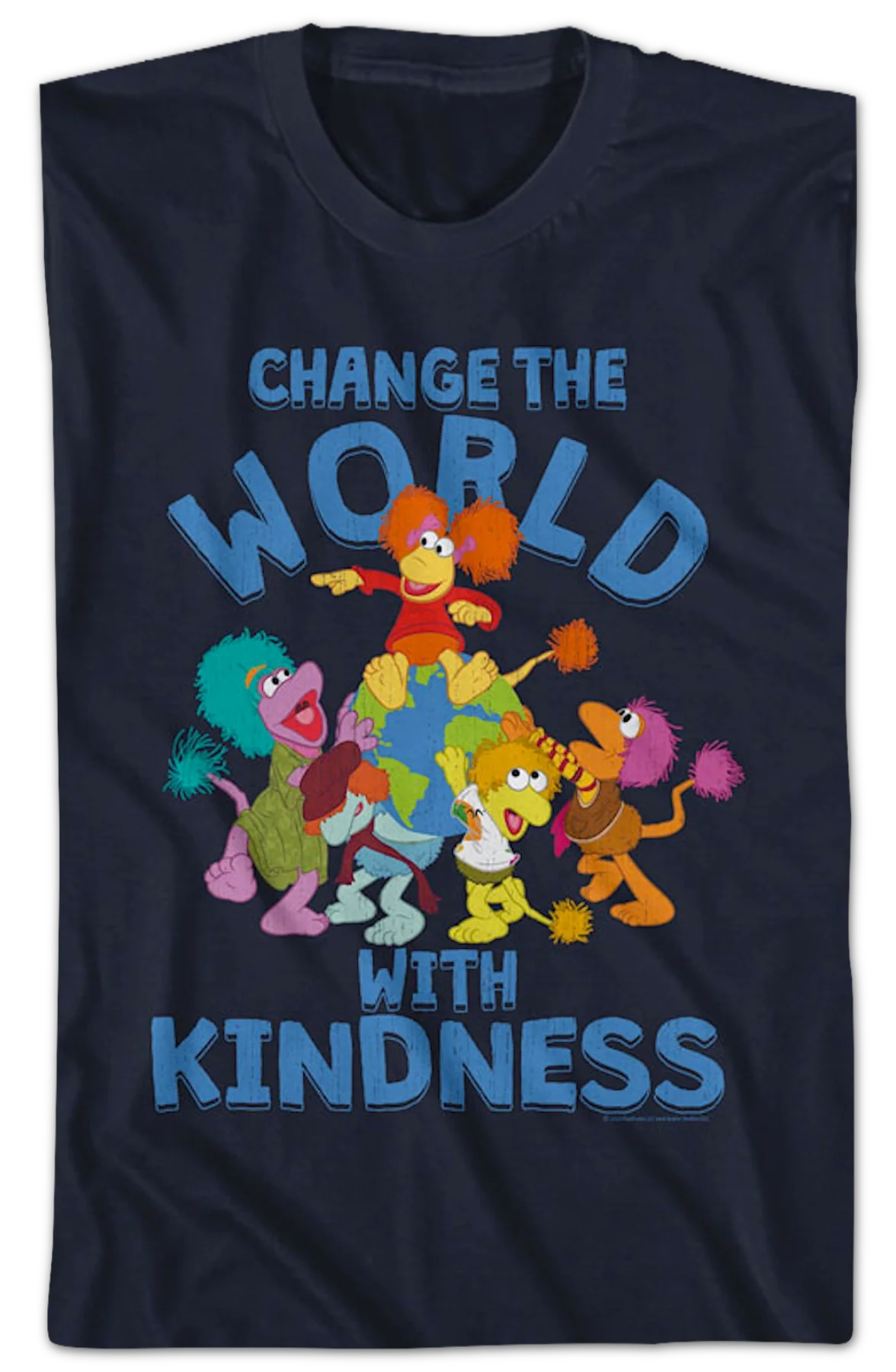 Change The World With Kindness Fraggle Rock T-Shirt - Image 2