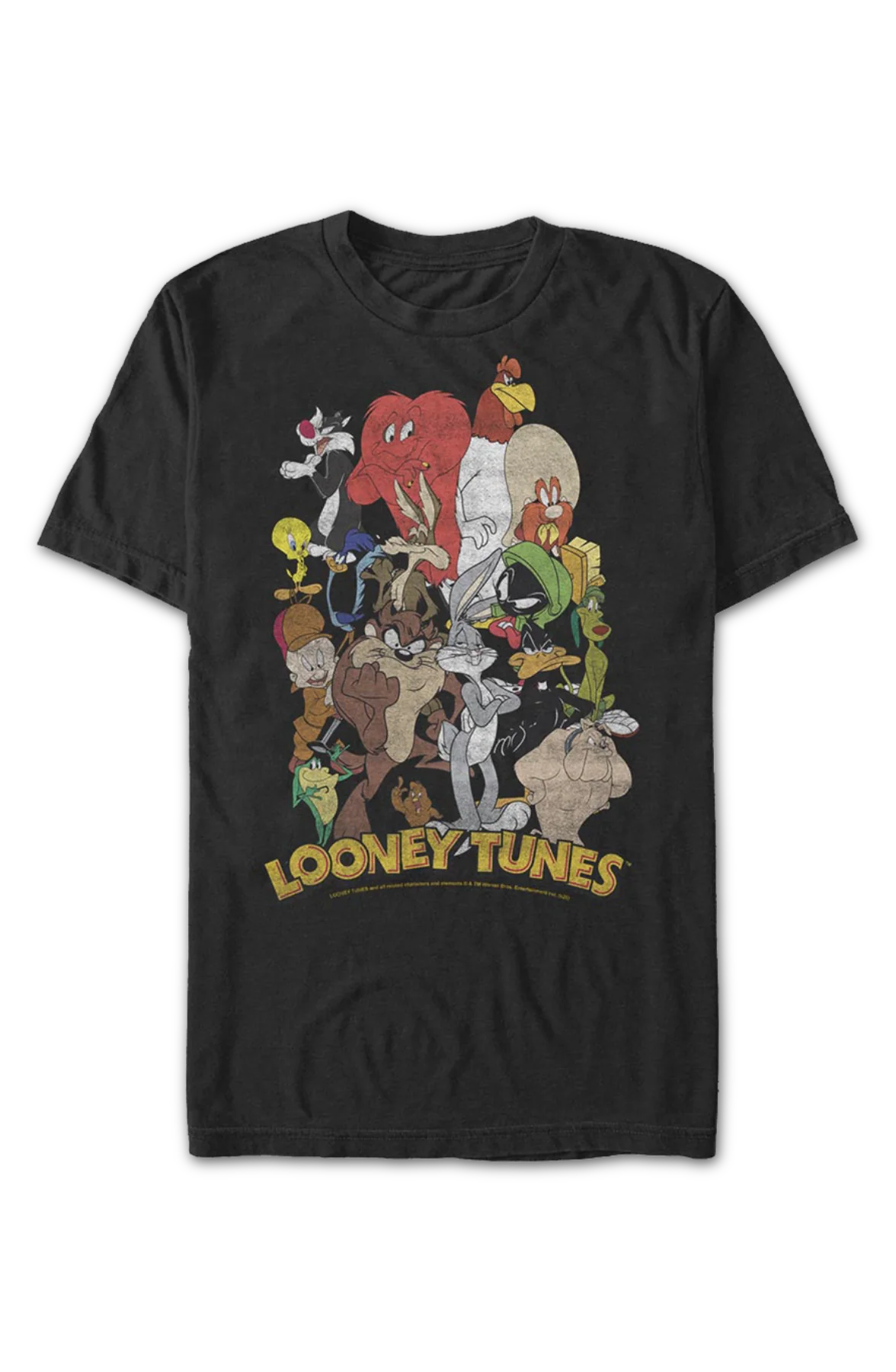 Character Collage Looney Tunes T-Shirt - Image 2