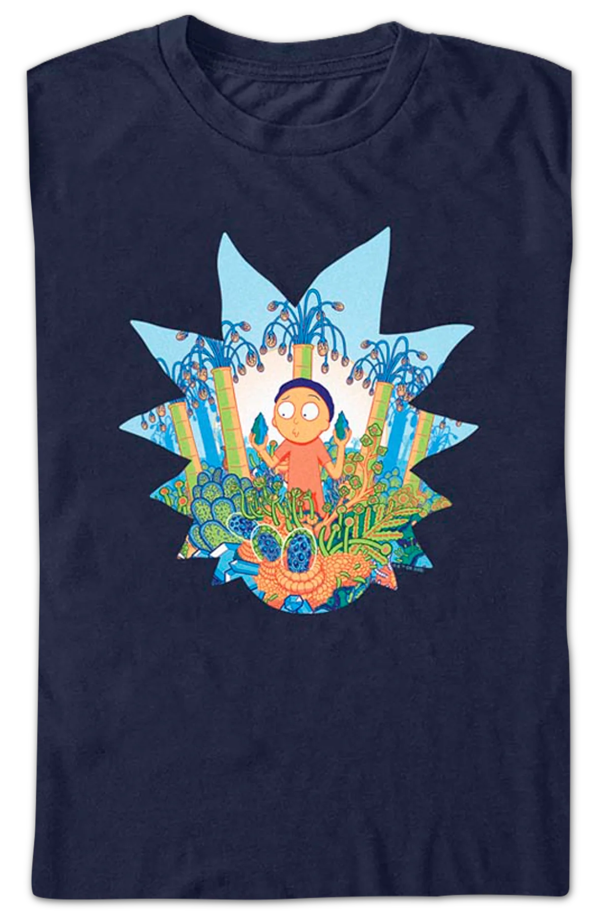 Character Collage Rick And Morty T-Shirt - Image 2