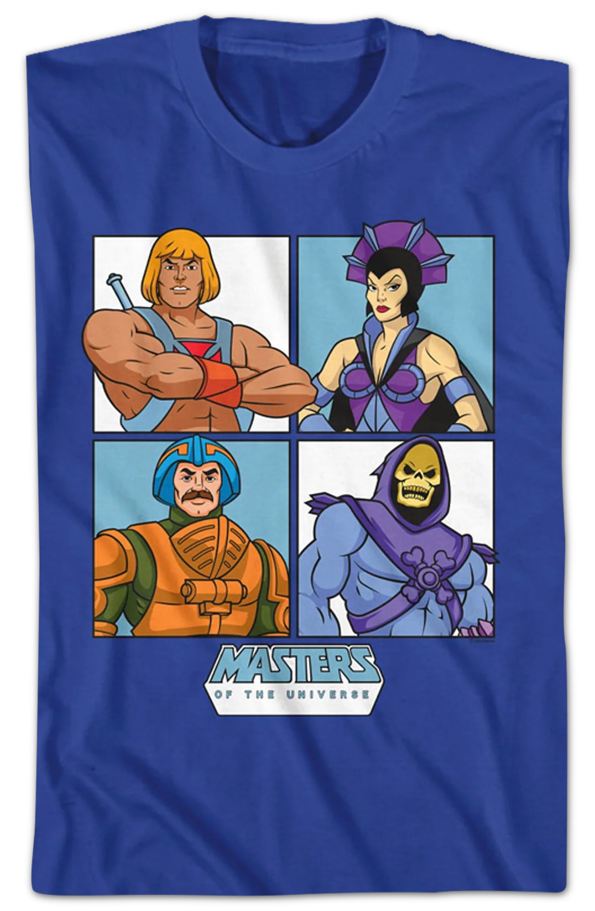 Character Squares Masters of the Universe T-Shirt - Image 2