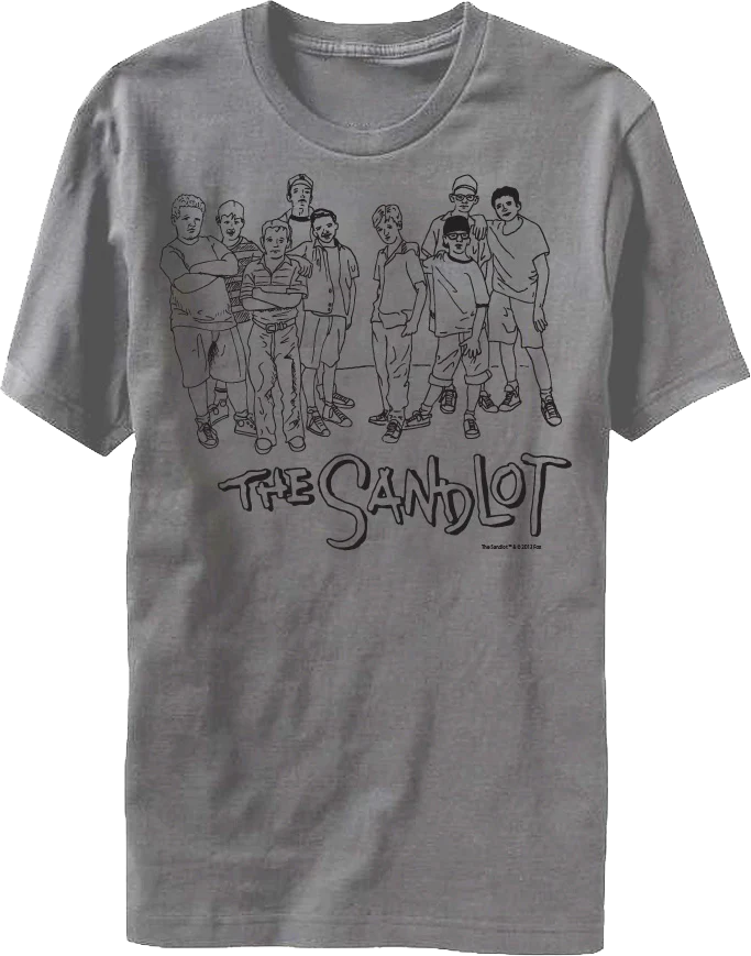 Characters Sketch Sandlot T-Shirt