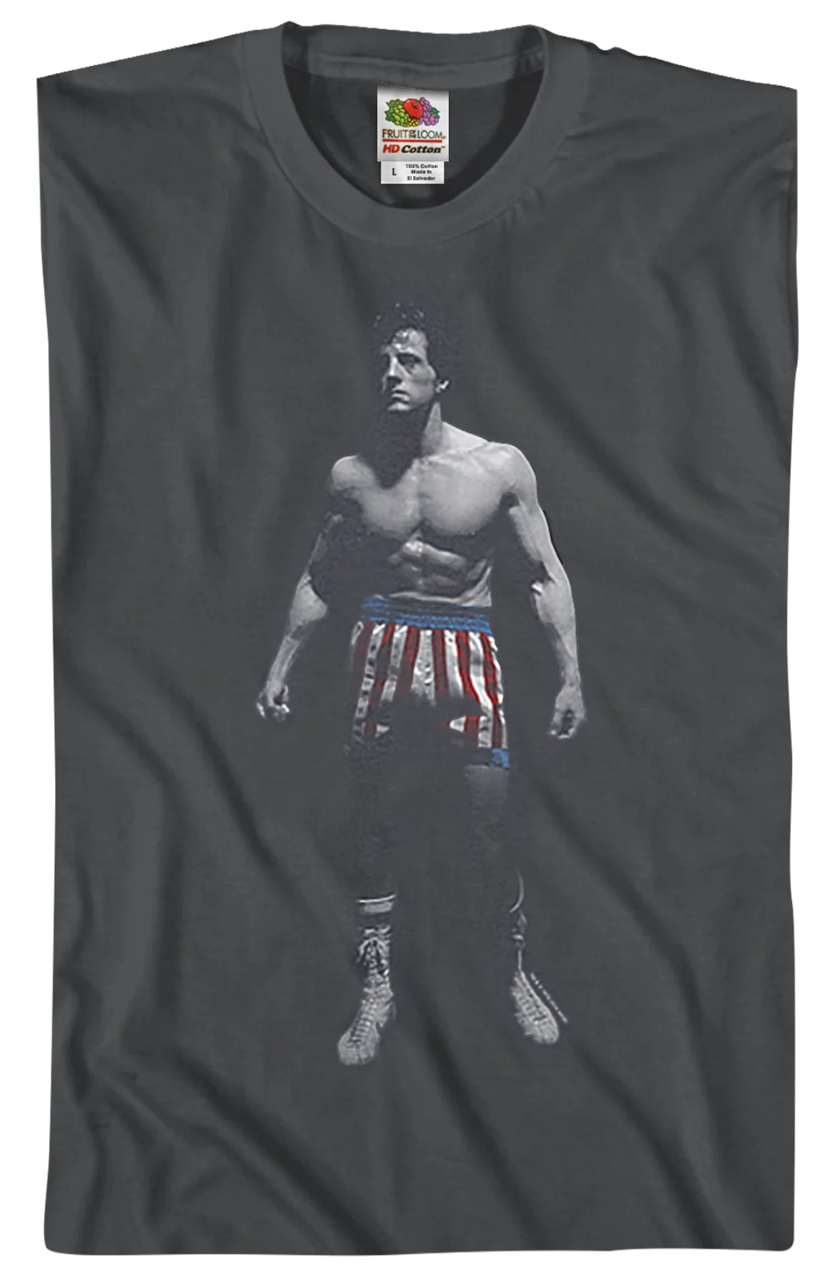 Charcoal Rocky T-Shirt - Image 2