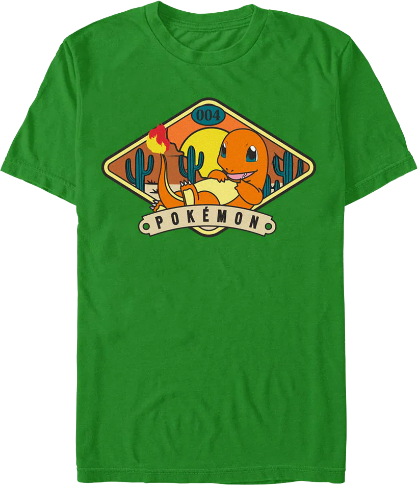 Charmander Pokemon T-Shirt