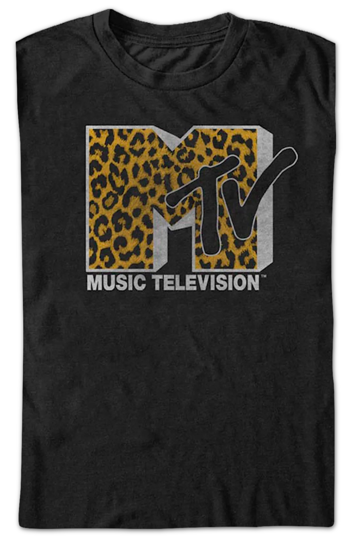 Cheetah Print Logo MTV Shirt - Image 2