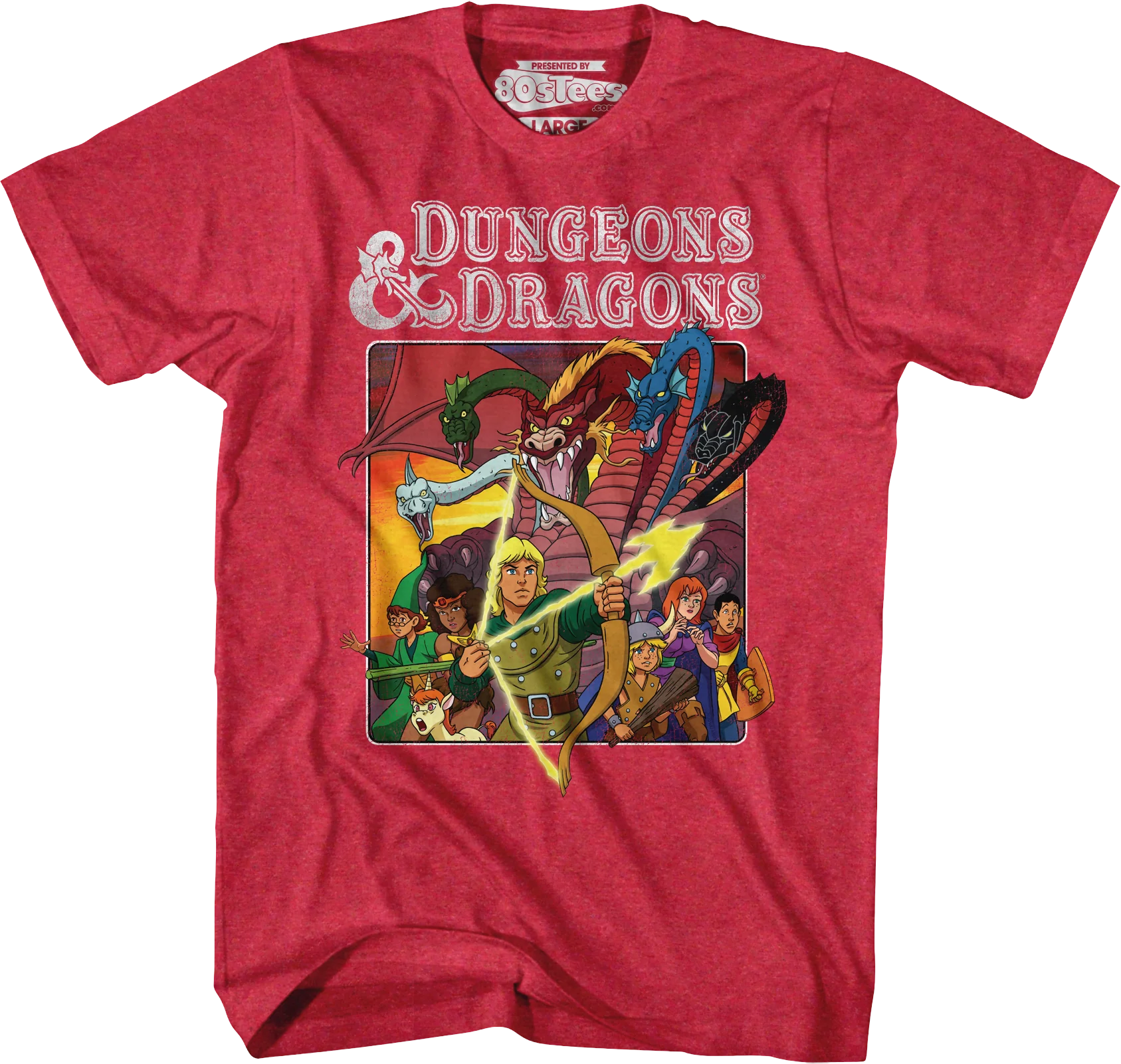 Cherry Heather Cartoon Characters Dungeons & Dragons T-Shirt