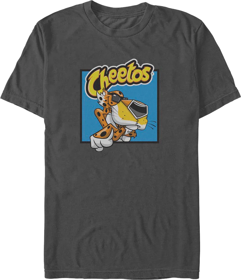 Chester Cheetah Block Frame Cheetos T-Shirt