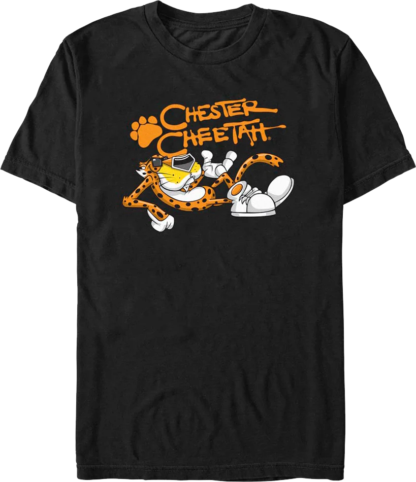 Chester Cheetah Paw Print Cheetos T-Shirt