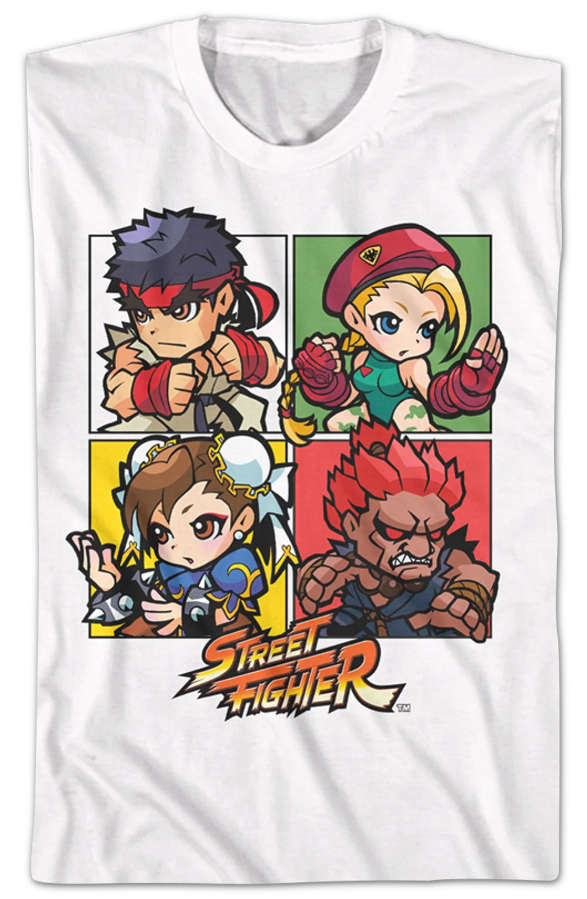 Chibi Boxes Street Fighter T-Shirt - Image 2