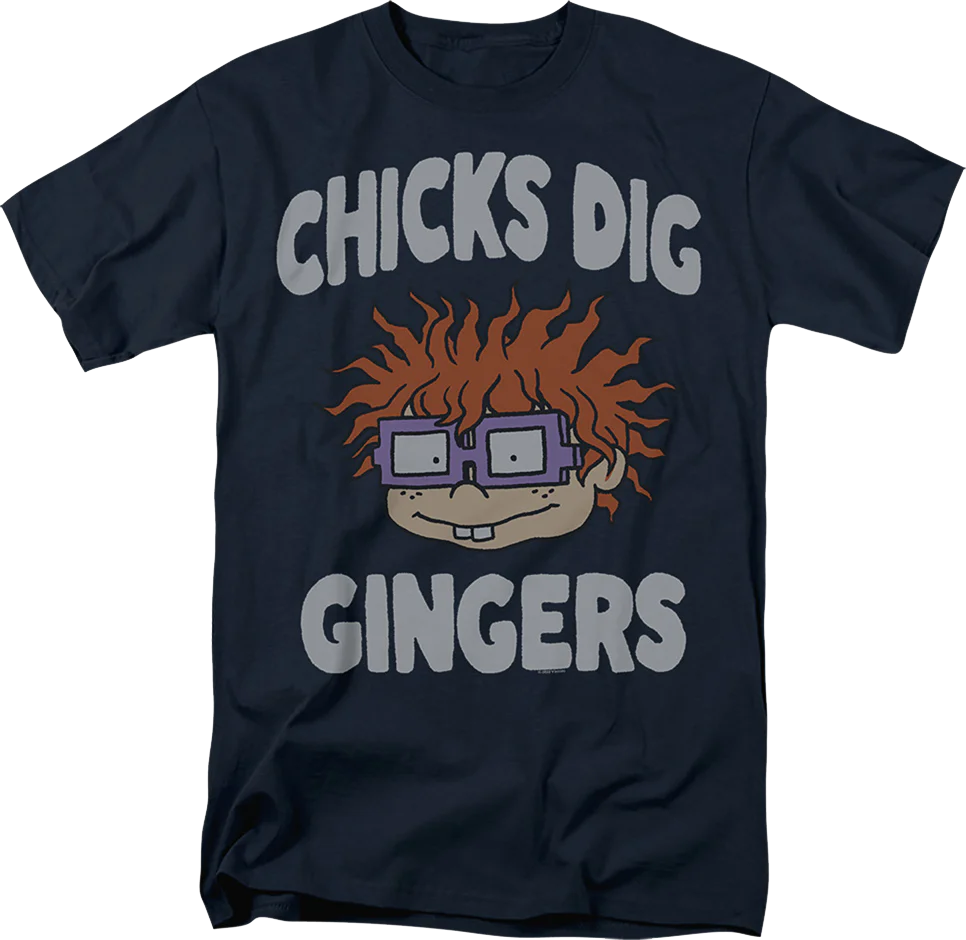Chicks Dig Gingers Rugrats T-Shirt