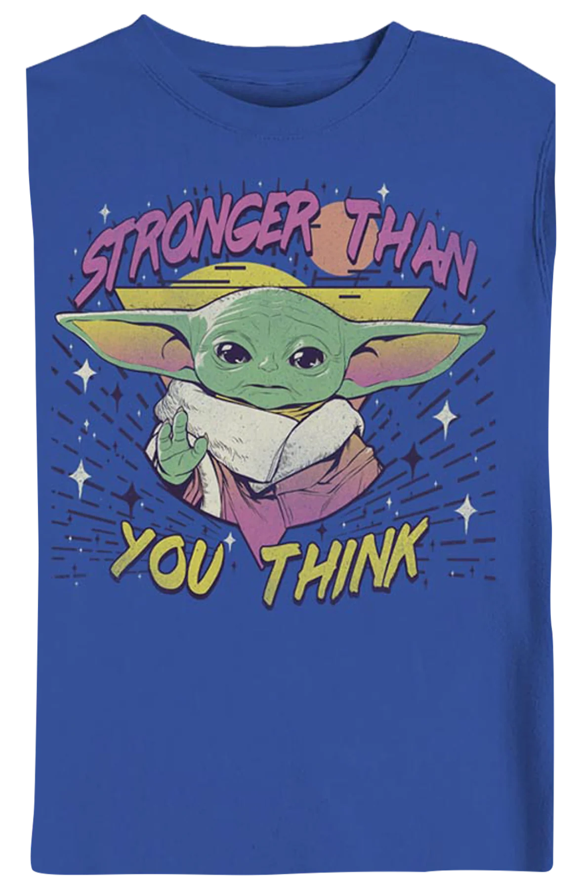Child Stronger Than You Think The Mandalorian Star Wars Sweatshirt - Image 2