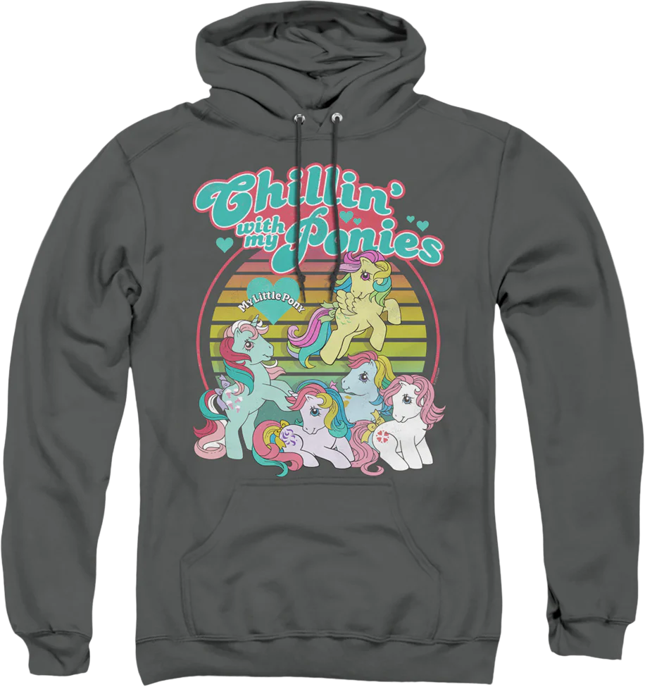 Chillin' With My Ponies My Little Pony Hoodie