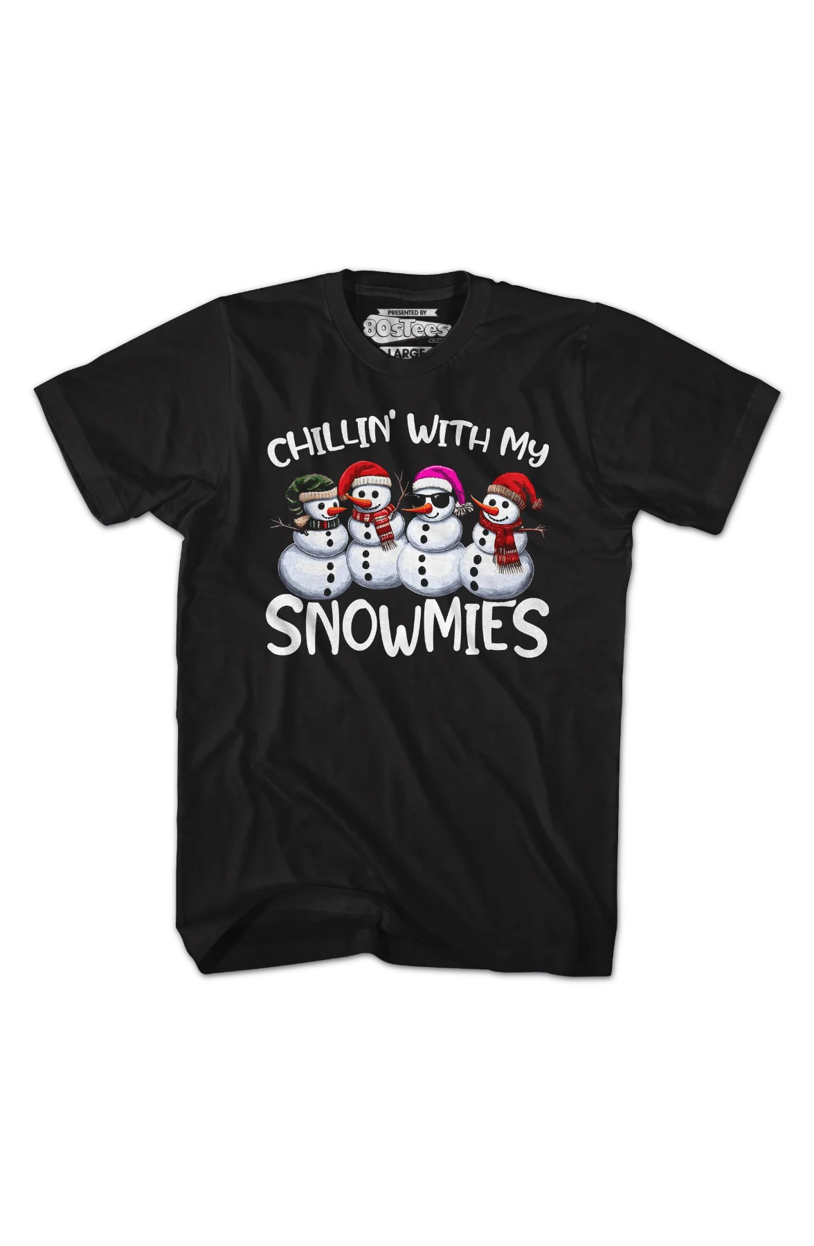 Chillin' With My Snowmies T-Shirt - Image 2