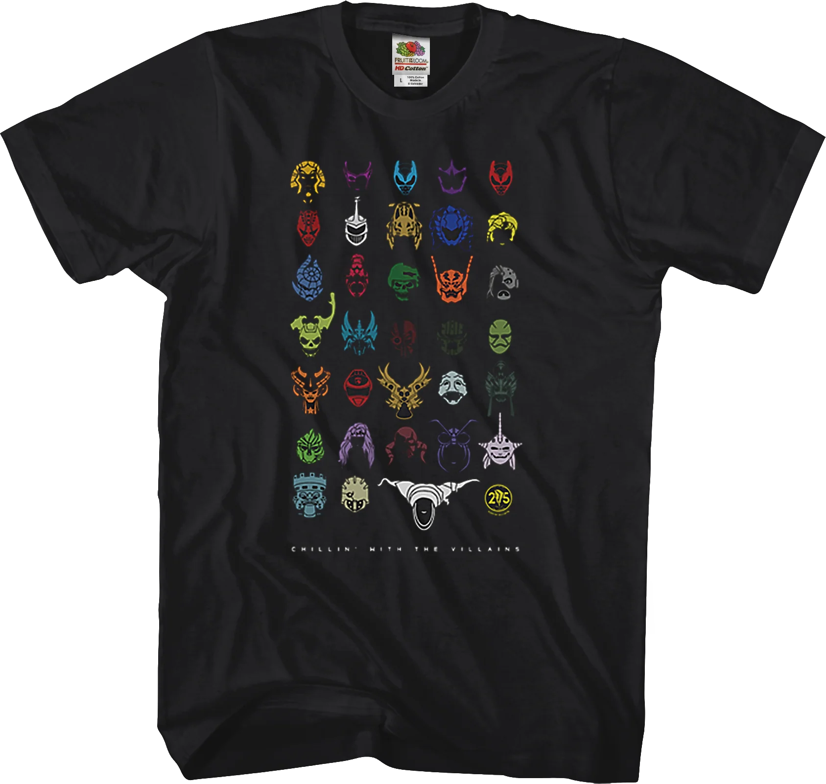 Chillin' With The Villains Mighty Morphin Power Rangers T-Shirt