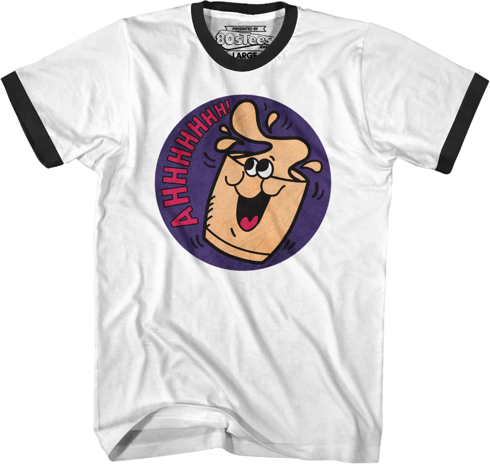 Chocolate Milk Scratch & Sniff Sticker T-Shirt - Image 14