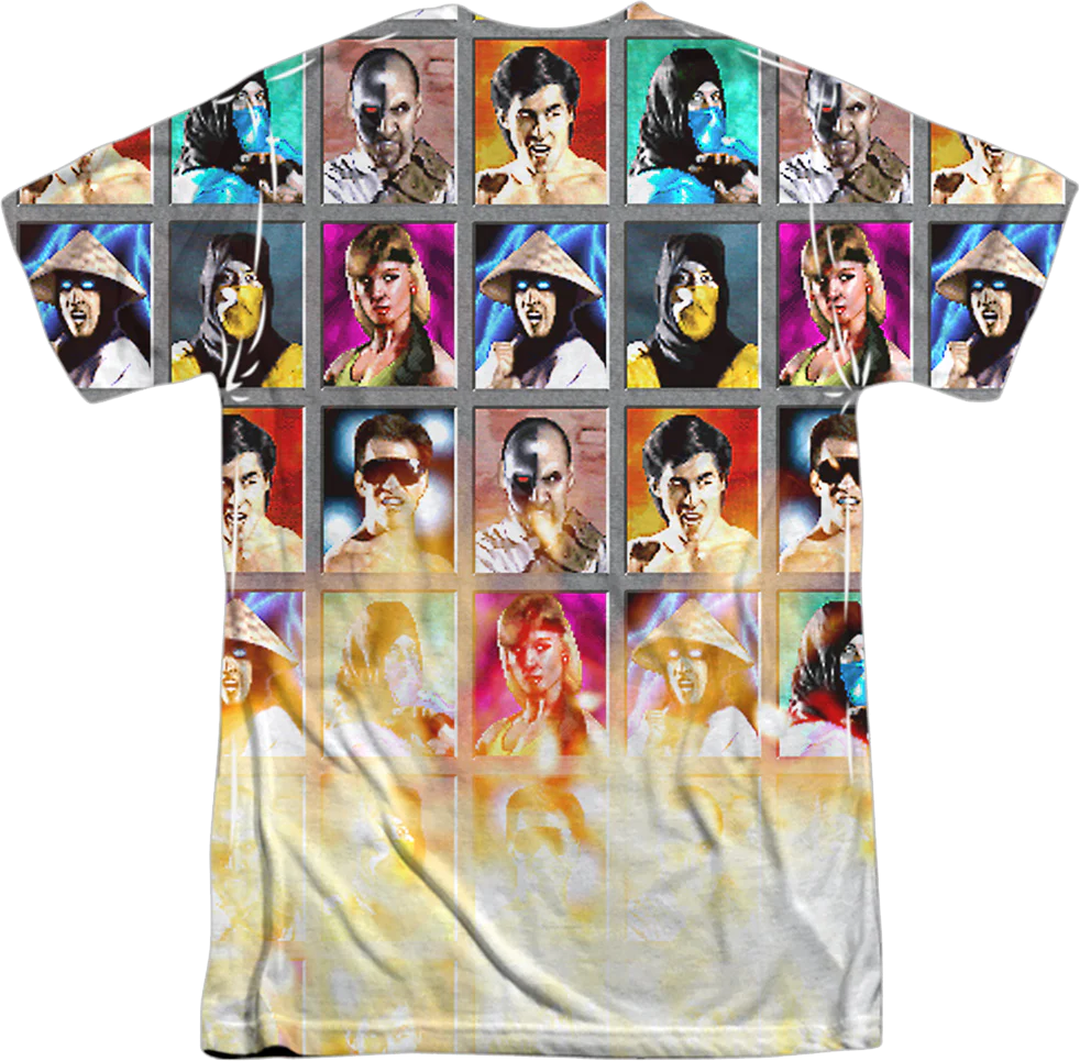 Choose Your Fighter Mortal Kombat T-Shirt - Image 3