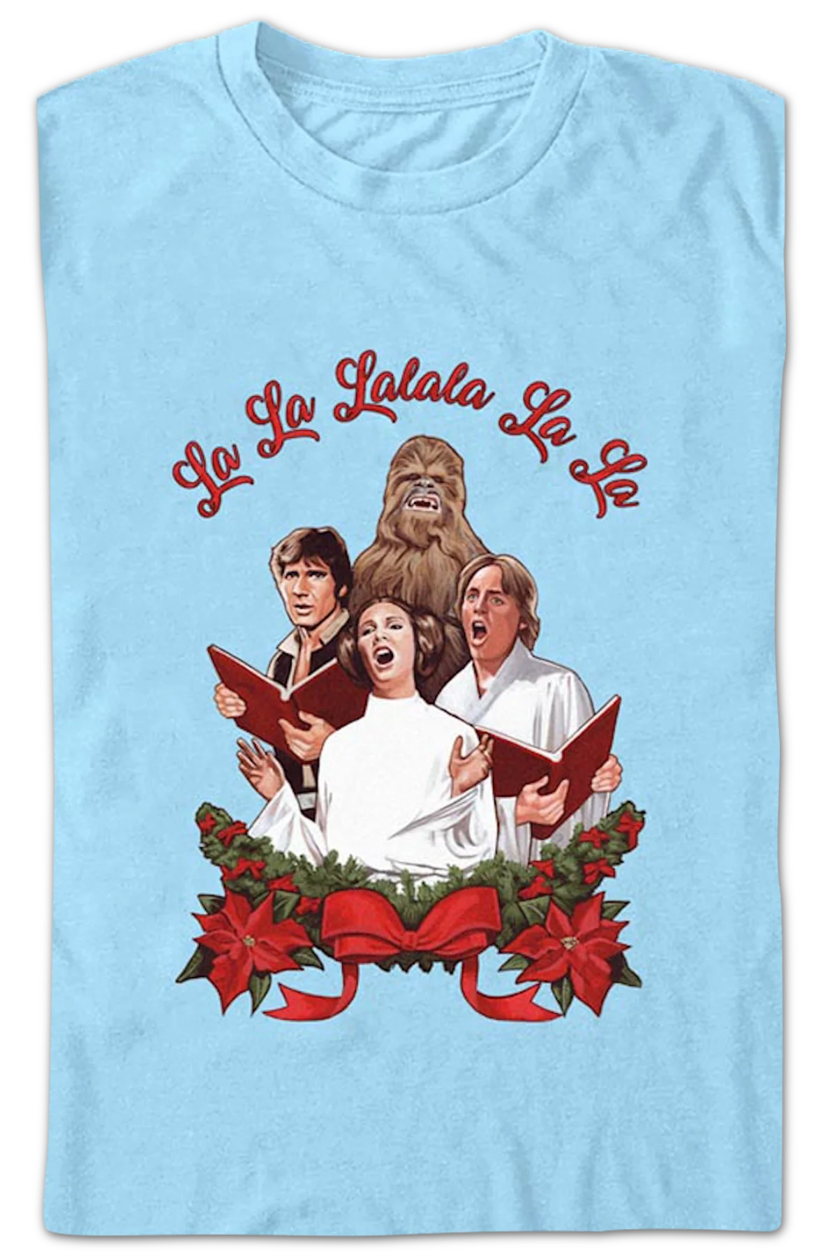Christmas Carolers Star Wars T-Shirt - Image 2