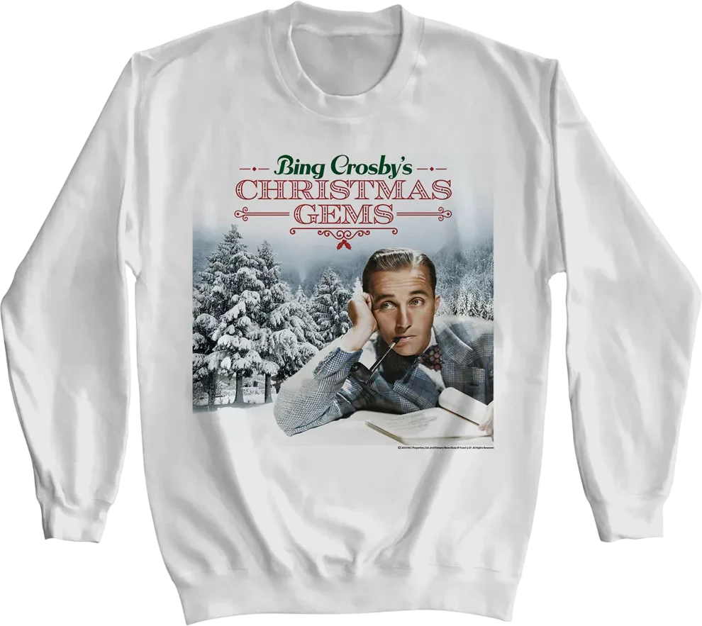 Christmas Gems Bing Crosby Sweatshirt