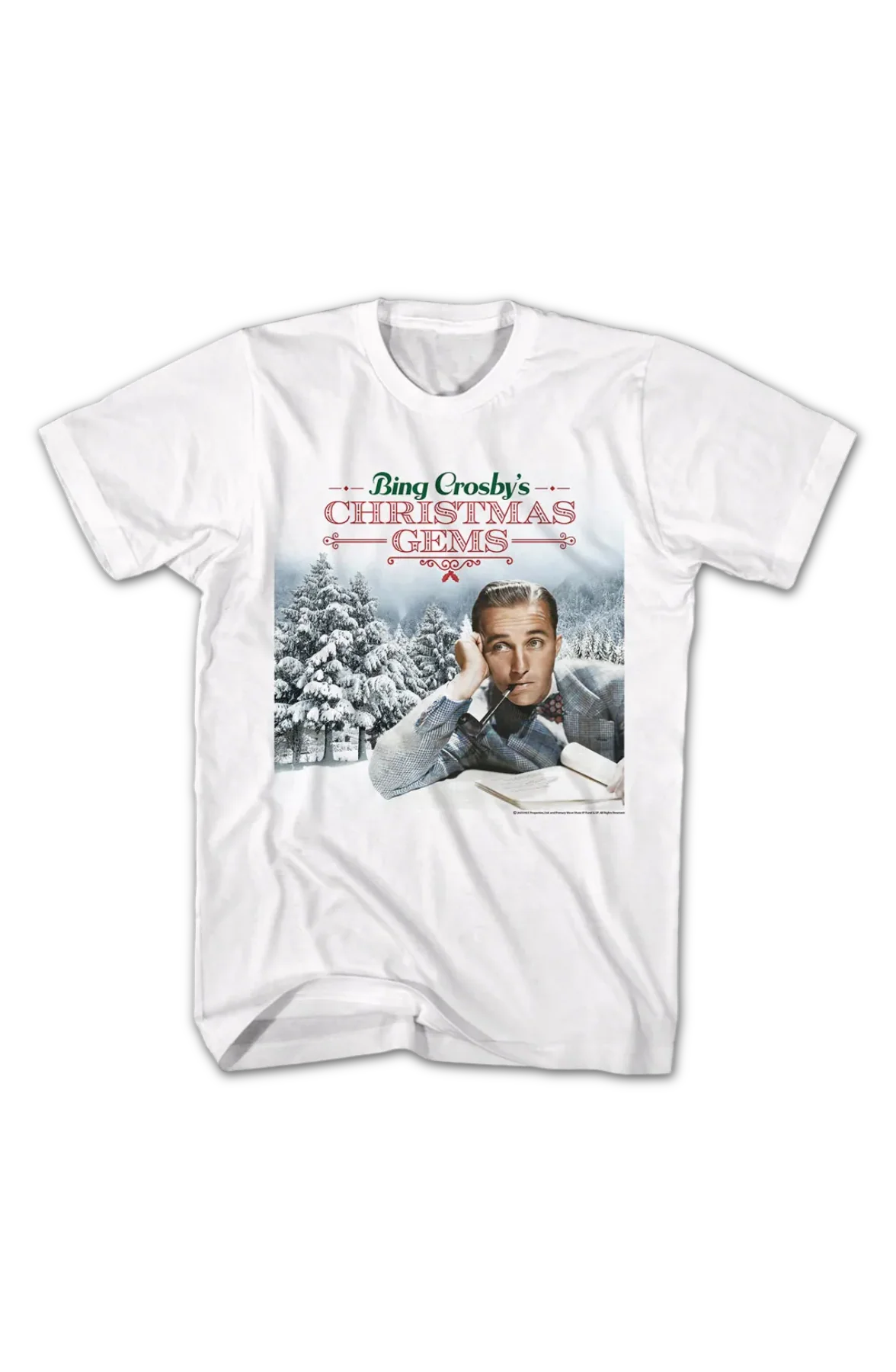 Christmas Gems Bing Crosby T-Shirt - Image 2