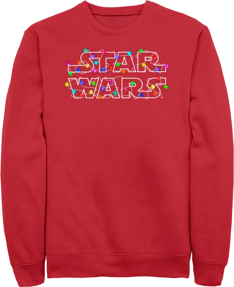 Christmas Logo Star Wars Sweatshirt